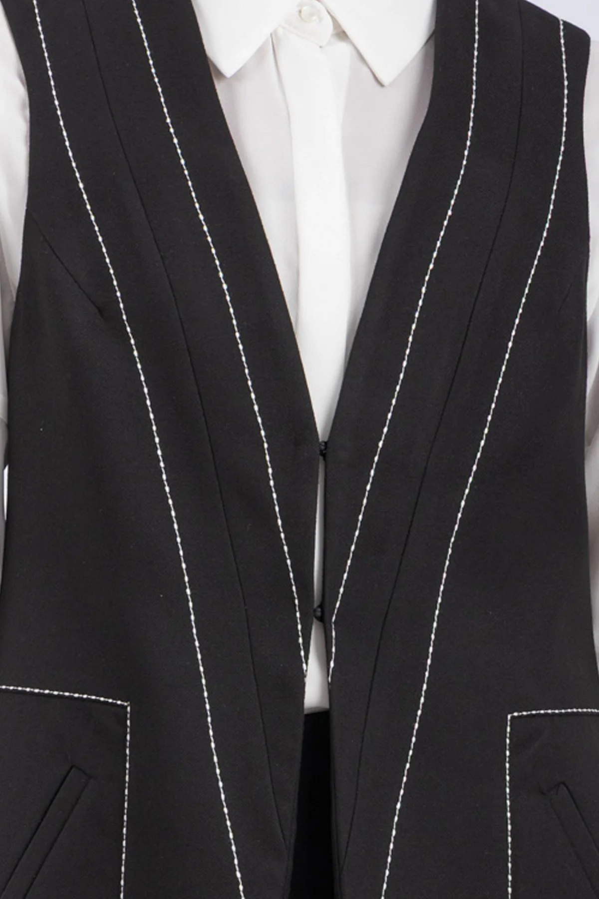 cashmere feel gillet - Image 3