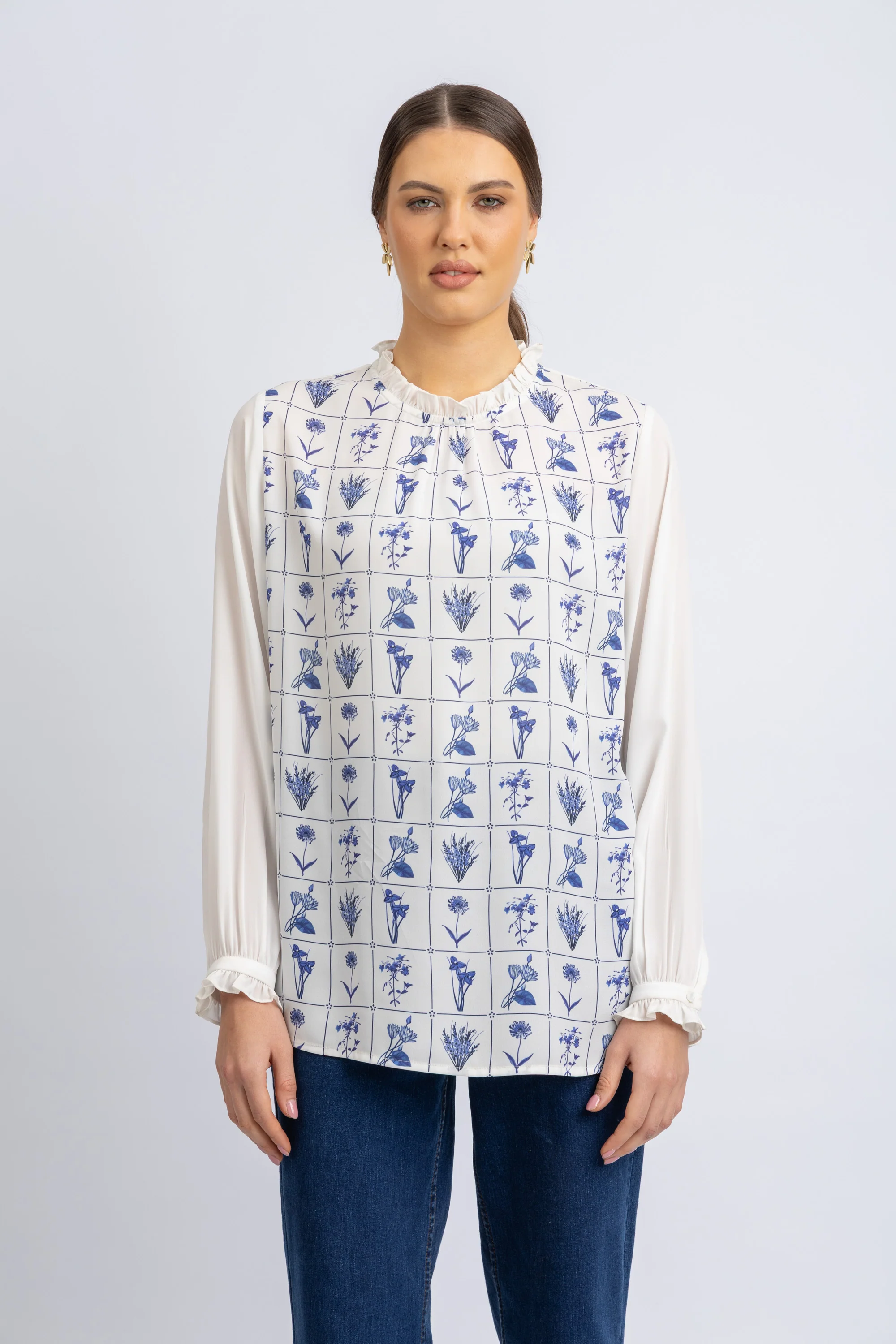 chiffon blouse
