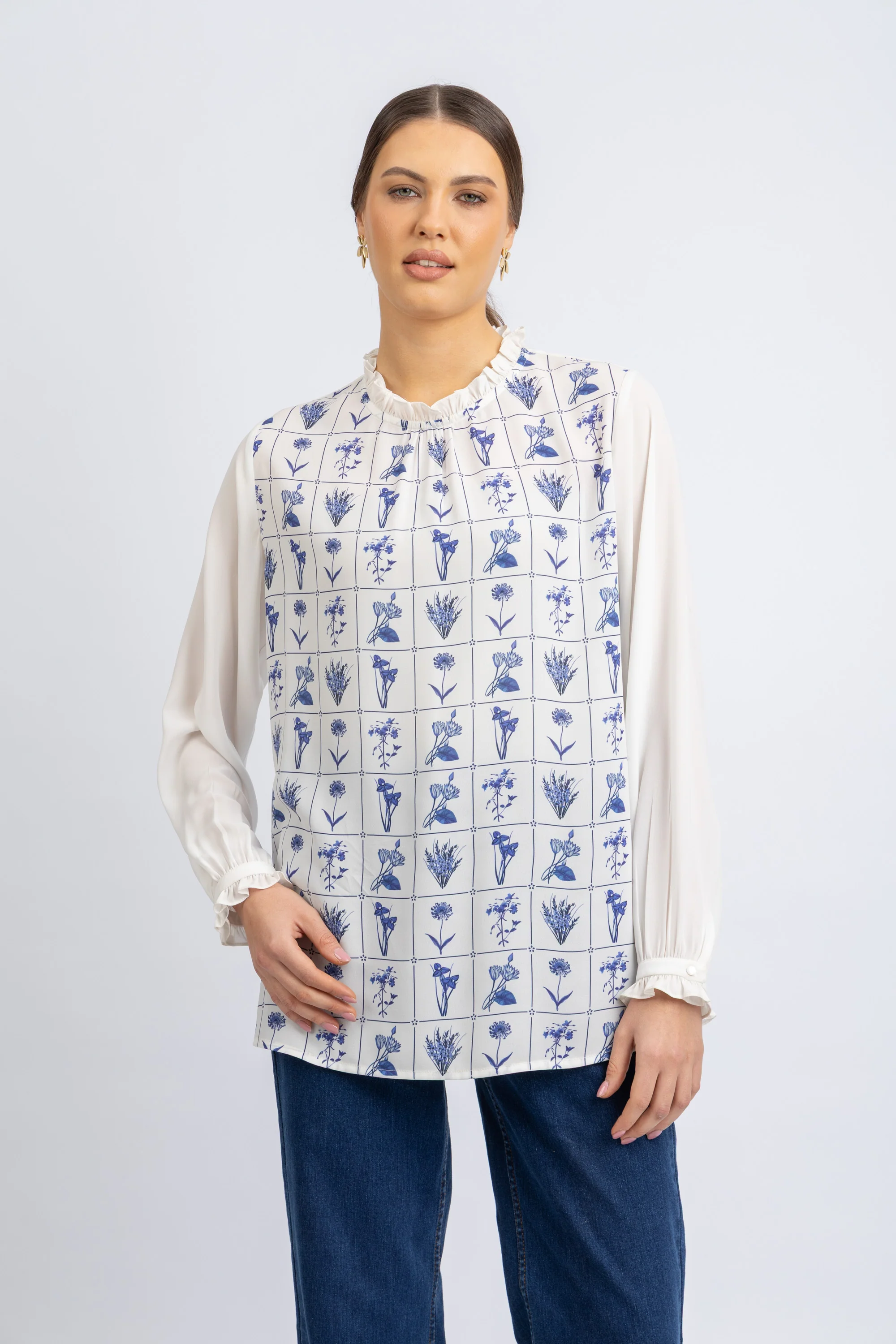 chiffon blouse - Image 2
