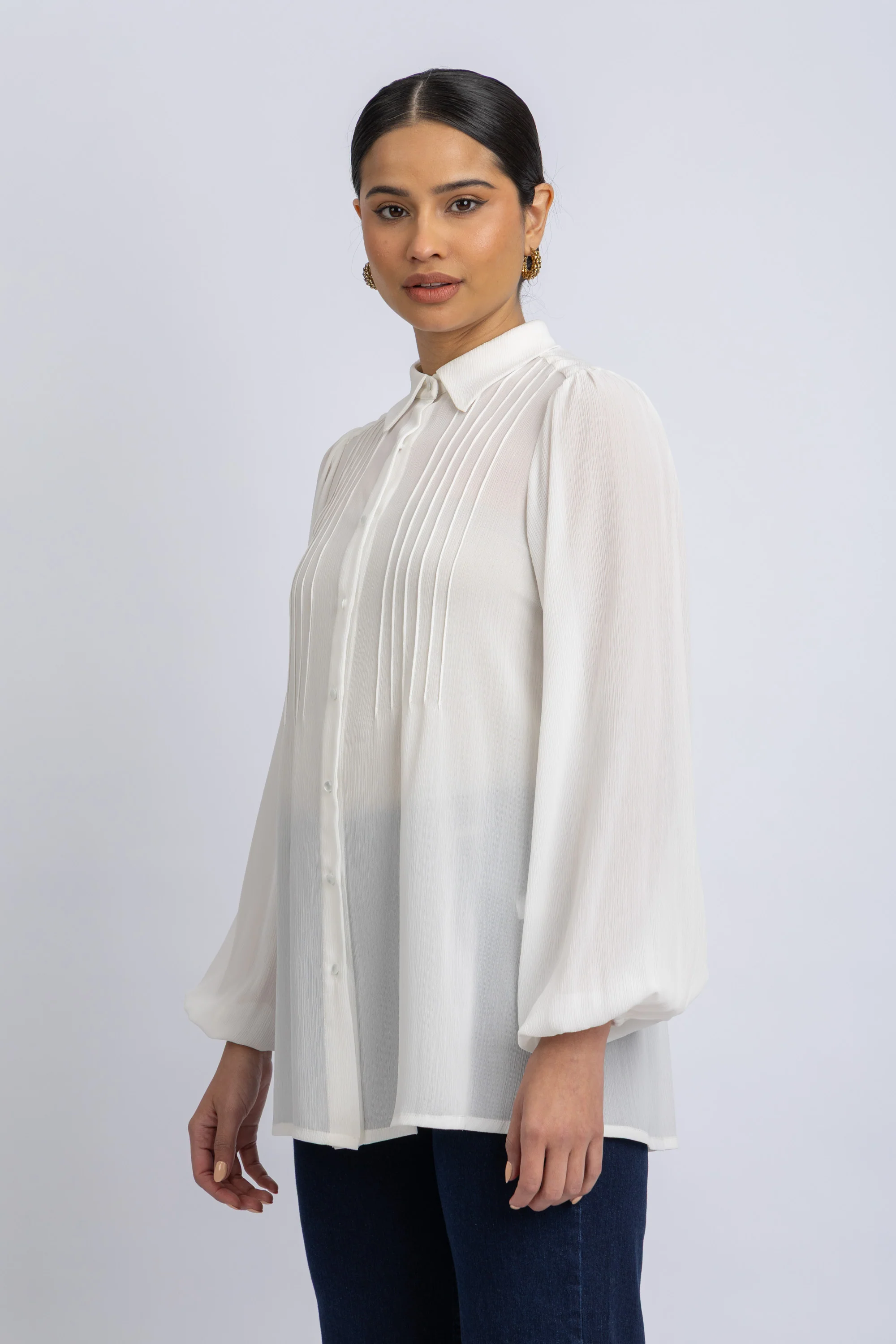 chiffon shirt - Image 2