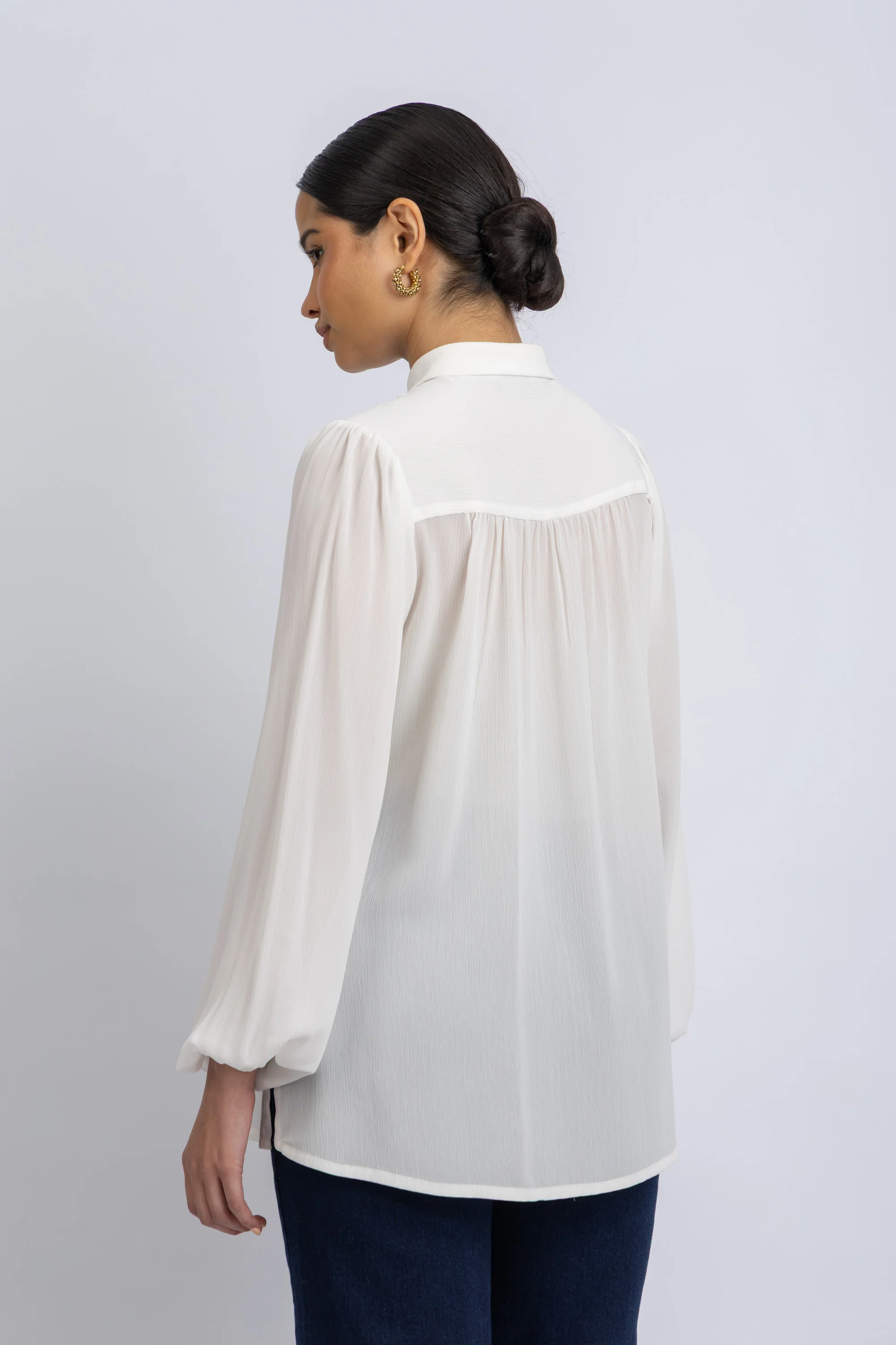 chiffon shirt - Image 3