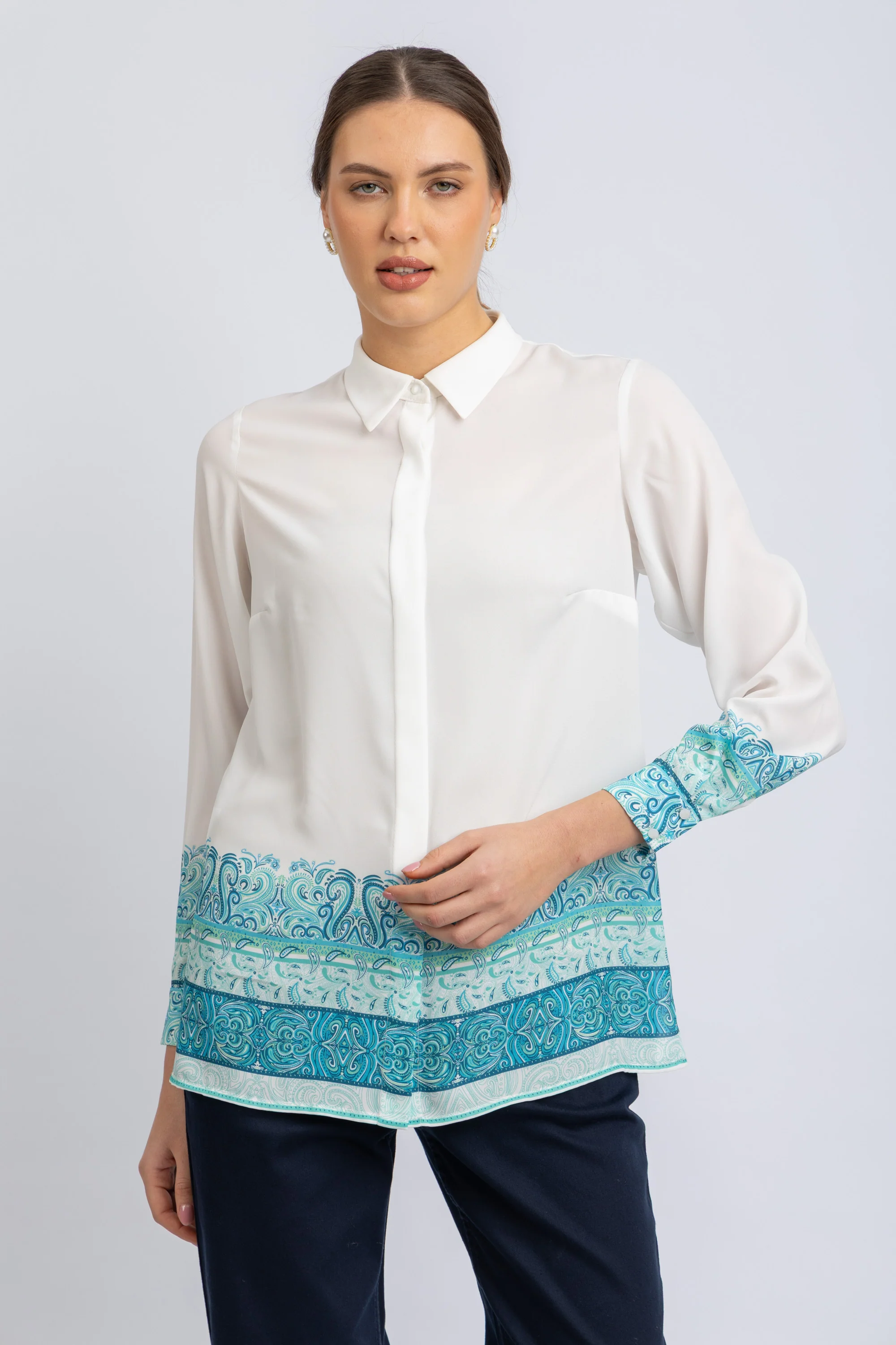 chiffon shirt - Image 3