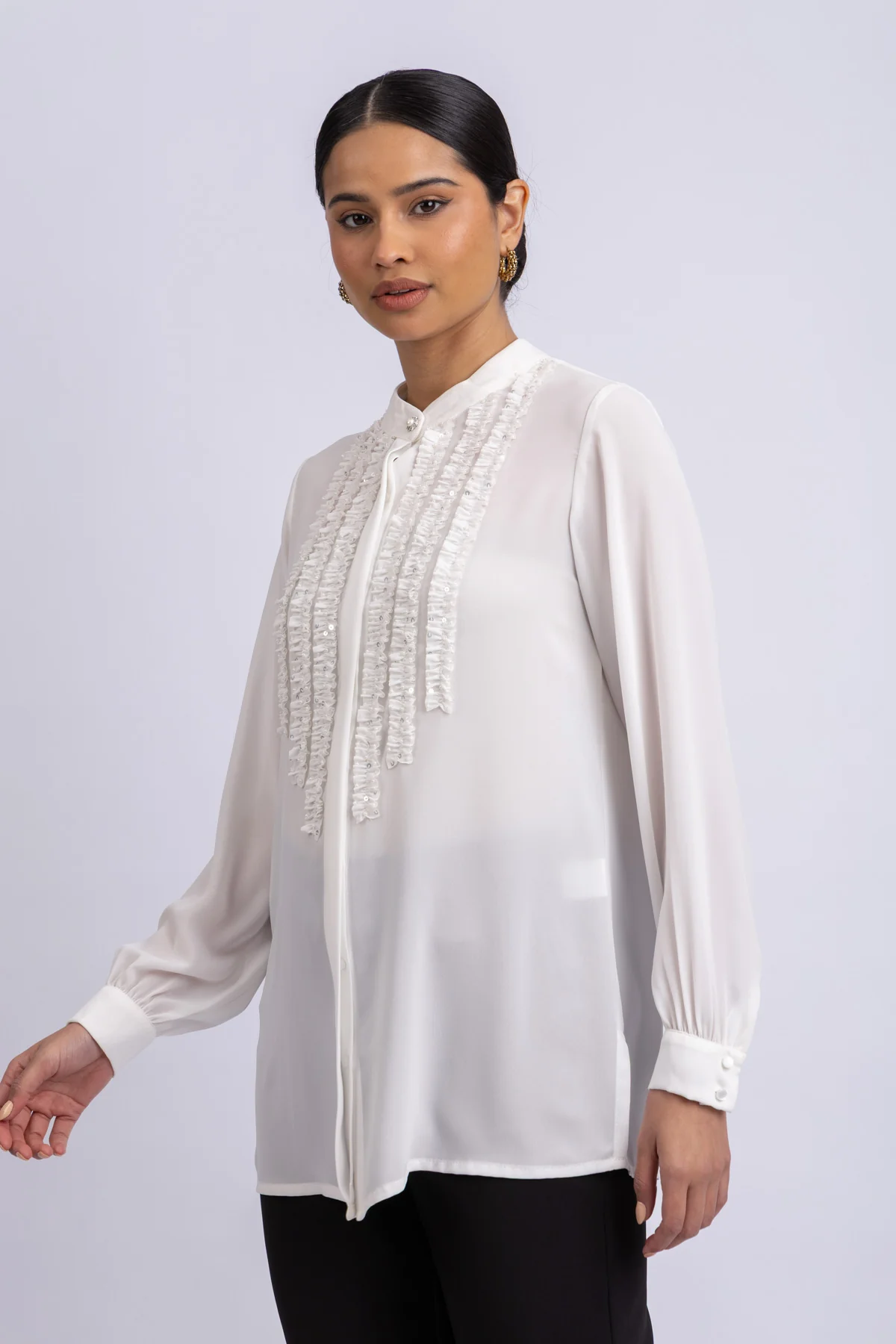 chiffon shirt - Image 3