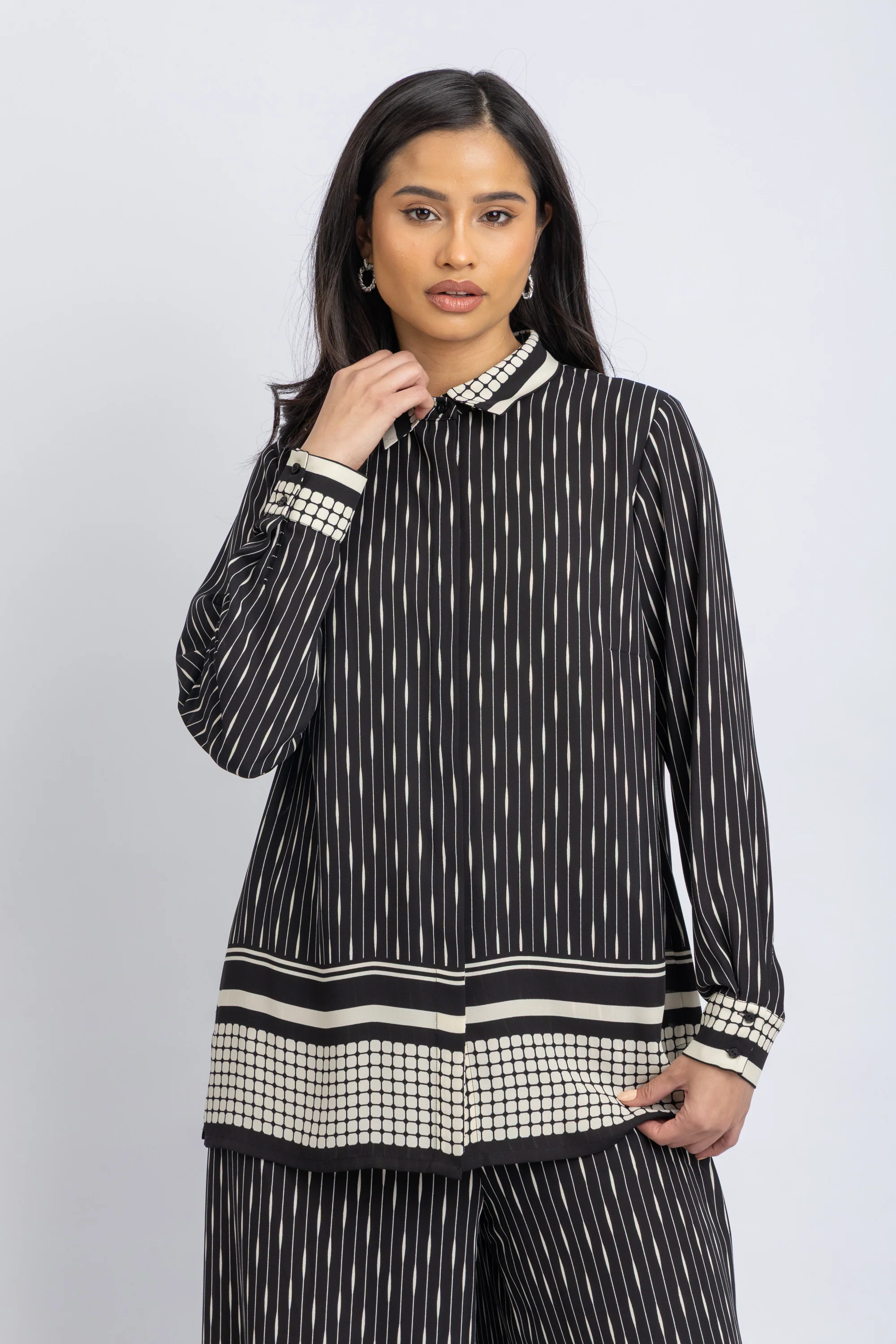 chiffon shirt - Image 2