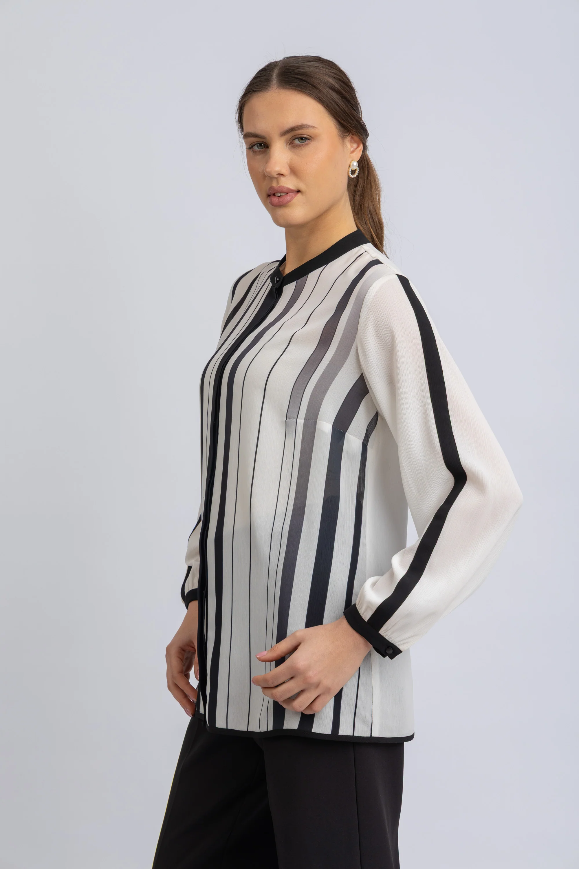 chiffon shirt - Image 3