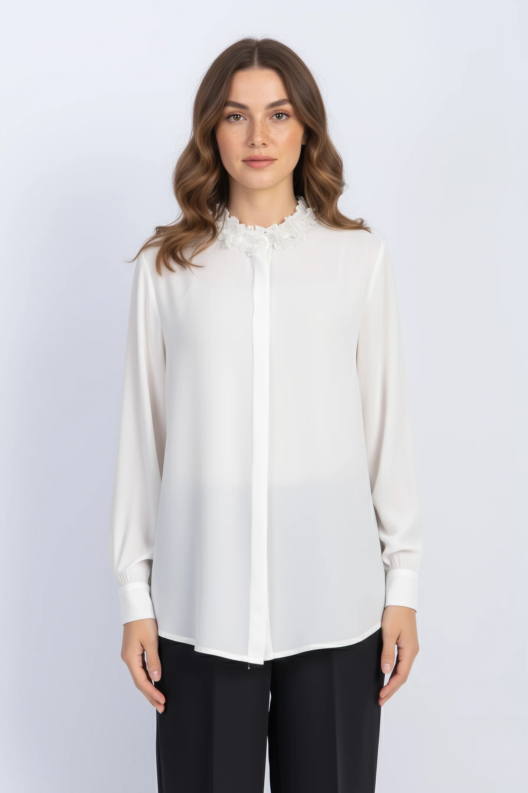 chiffon shirt