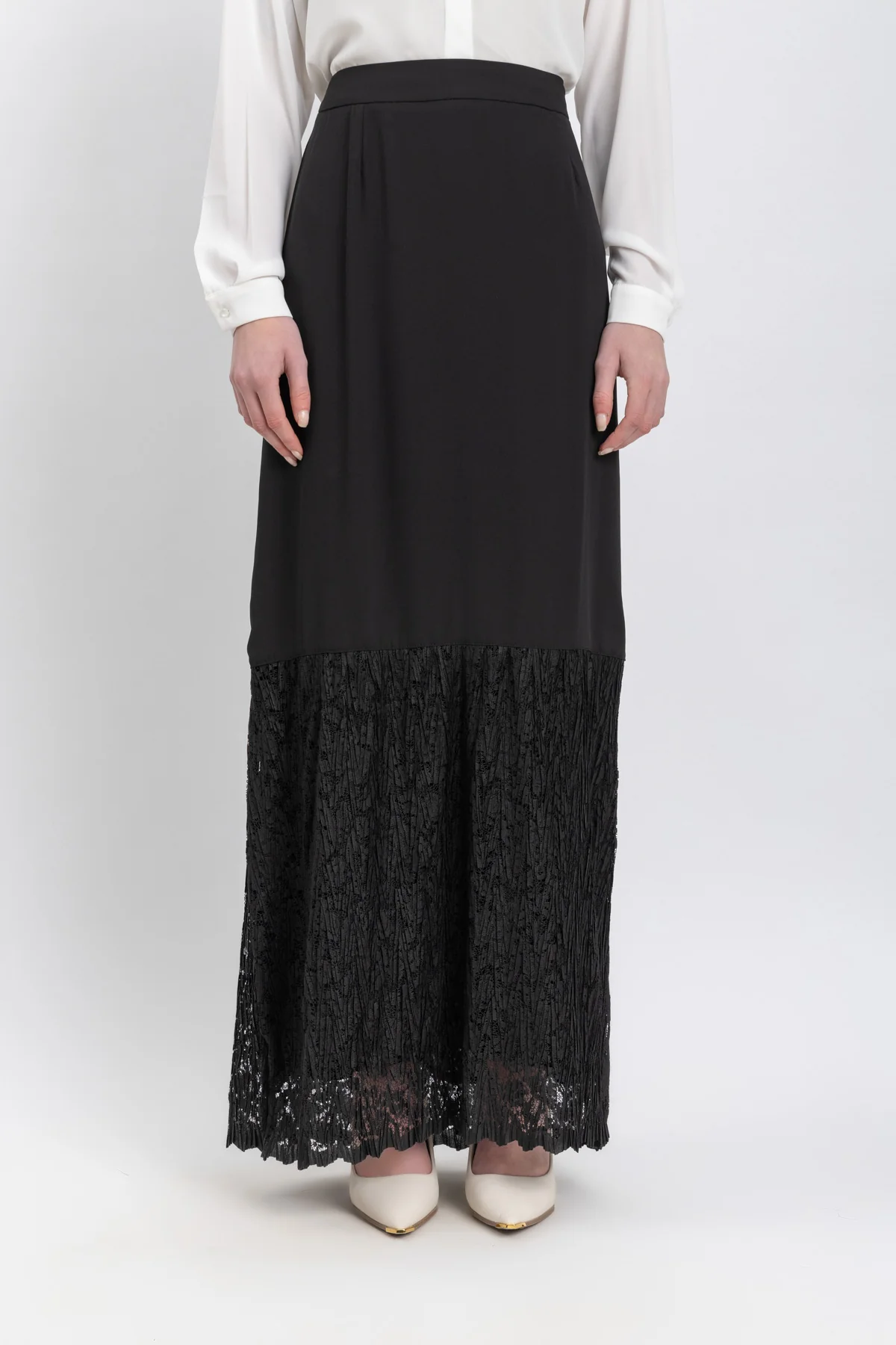 chiffon skirt