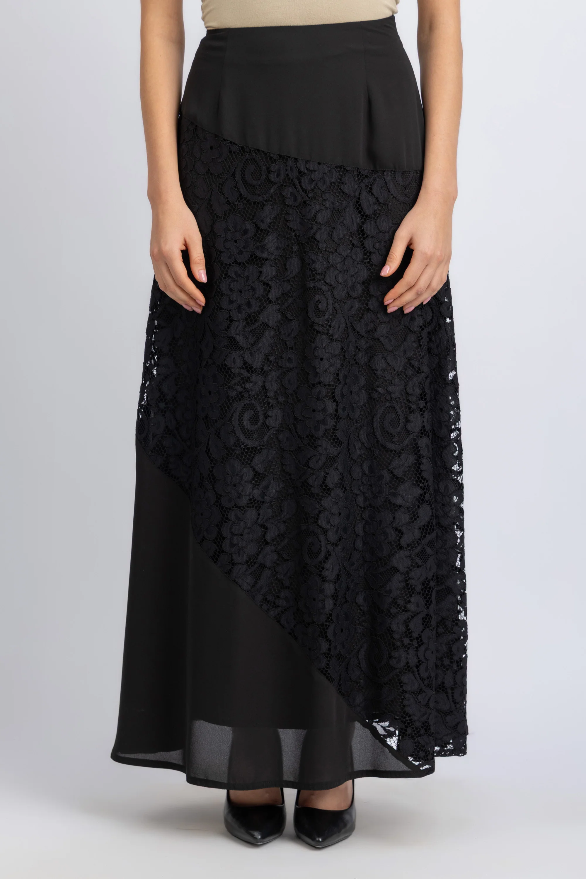 chiffon skirt
