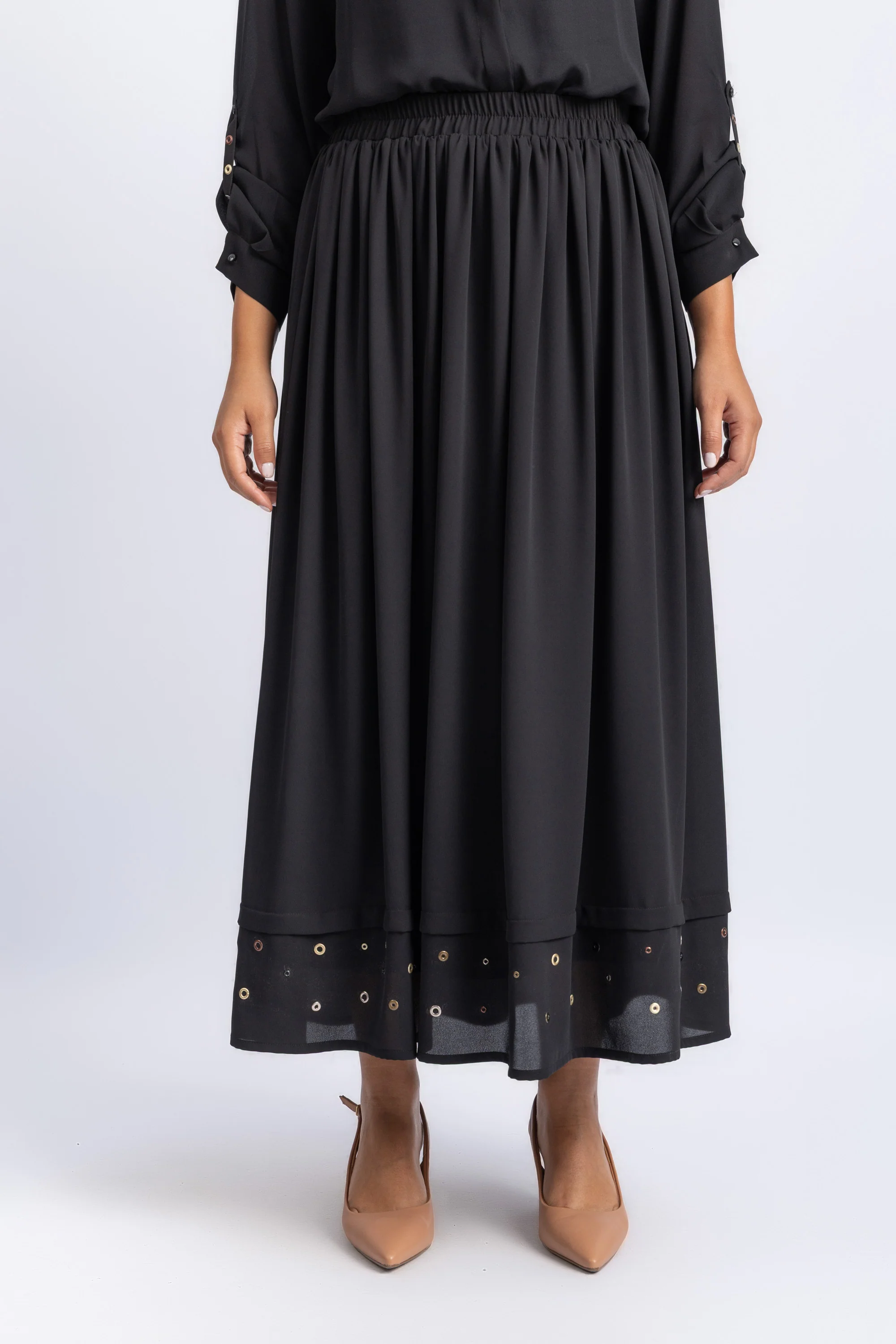 chiffon skirt