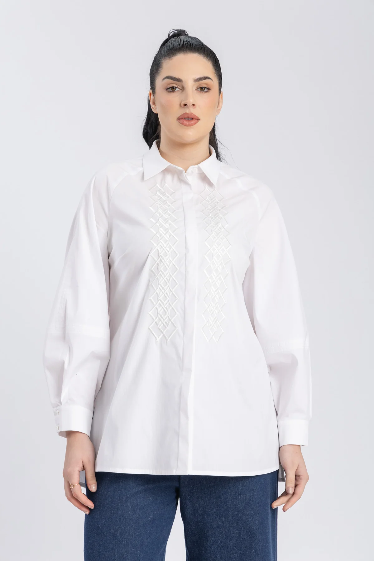 cotton poplin shirt