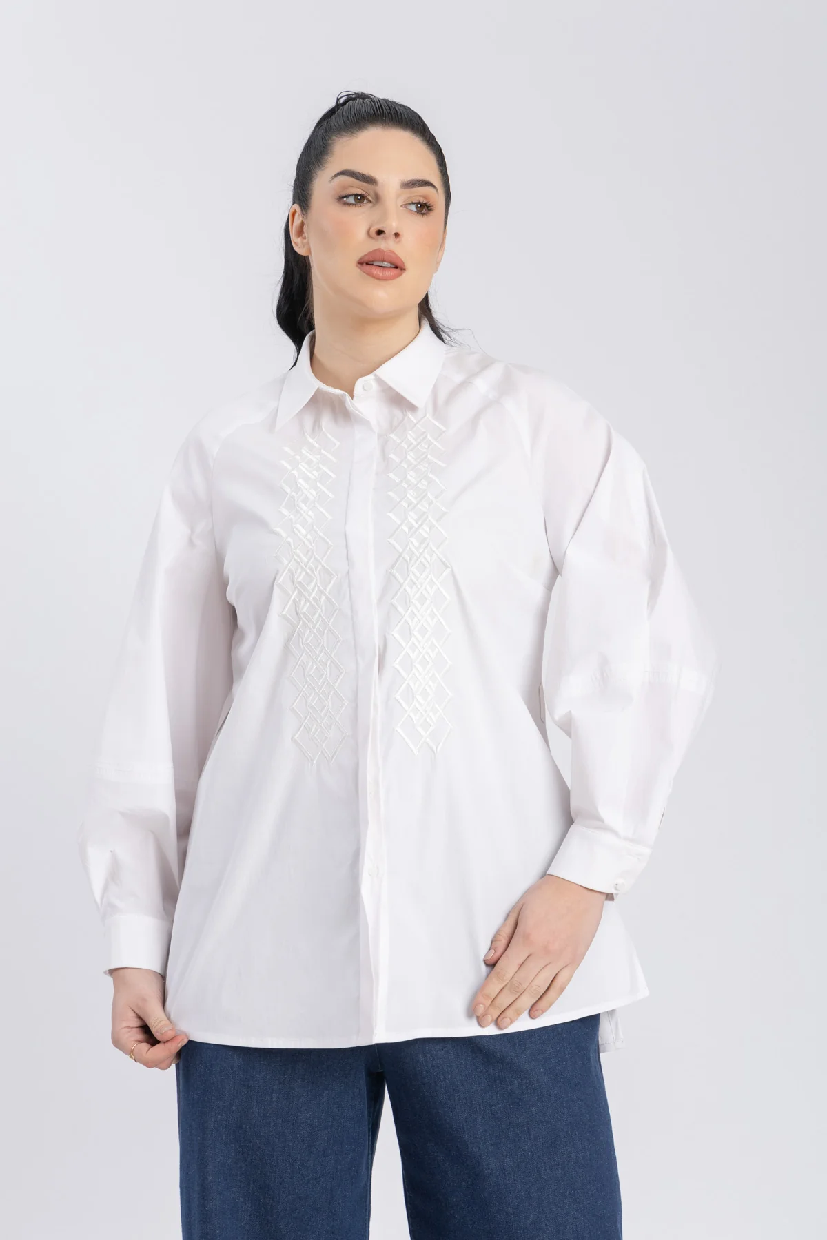 cotton poplin shirt - Image 2