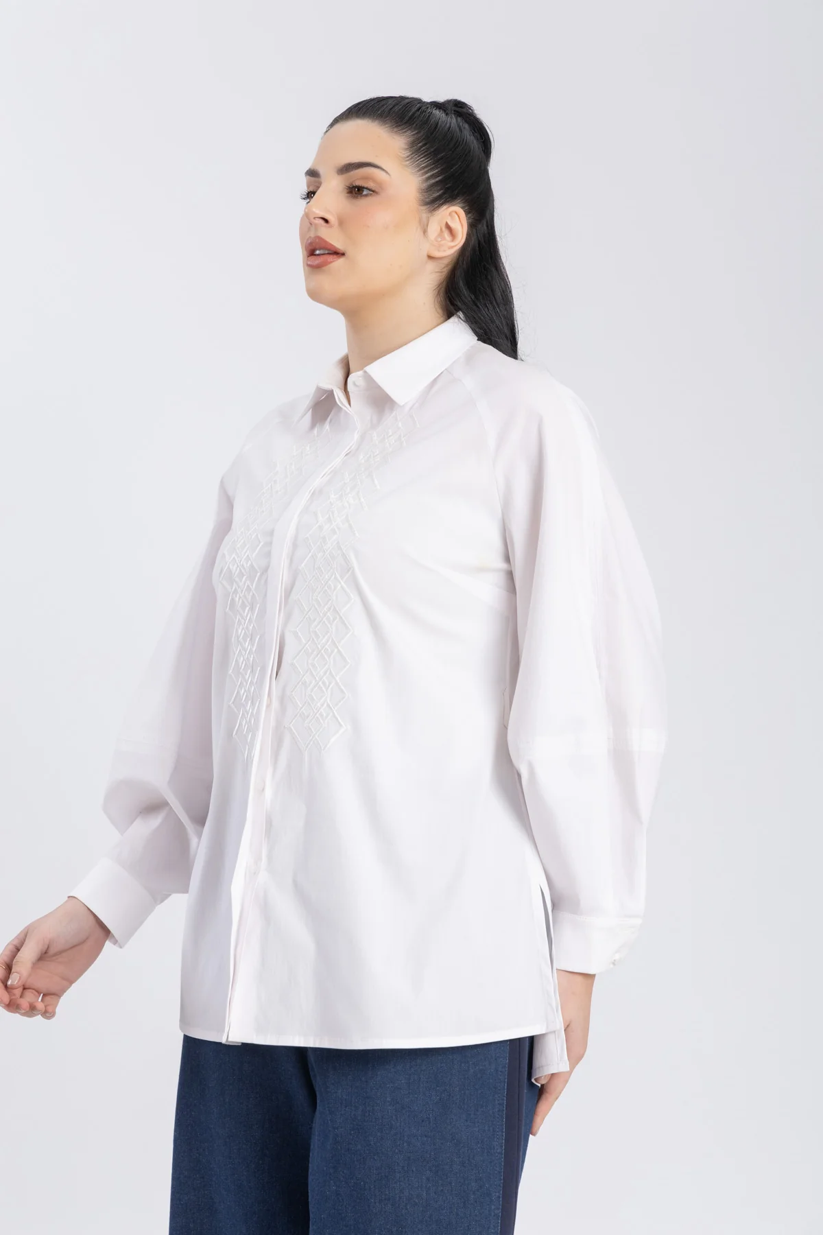 cotton poplin shirt - Image 3