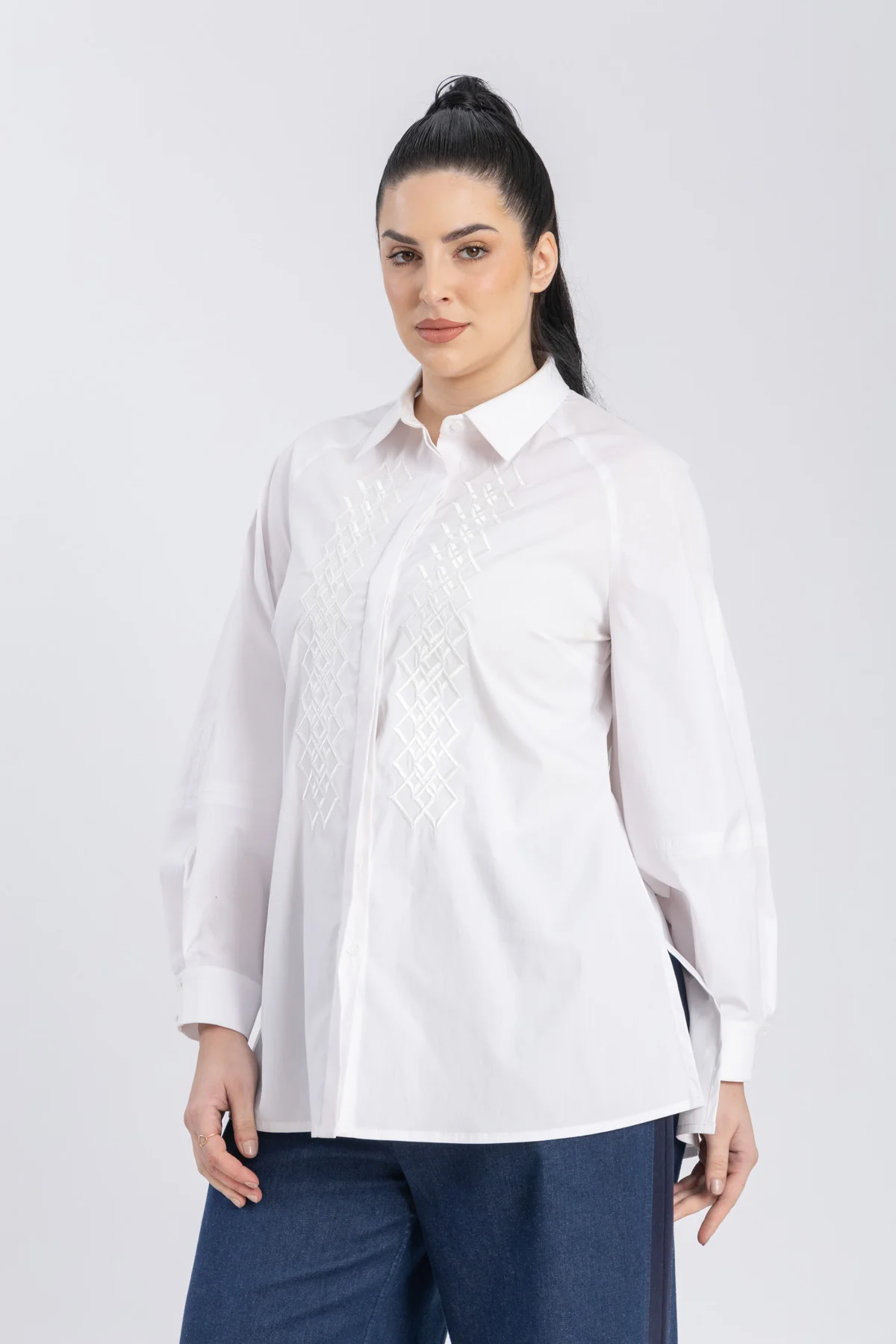 cotton poplin shirt - Image 4
