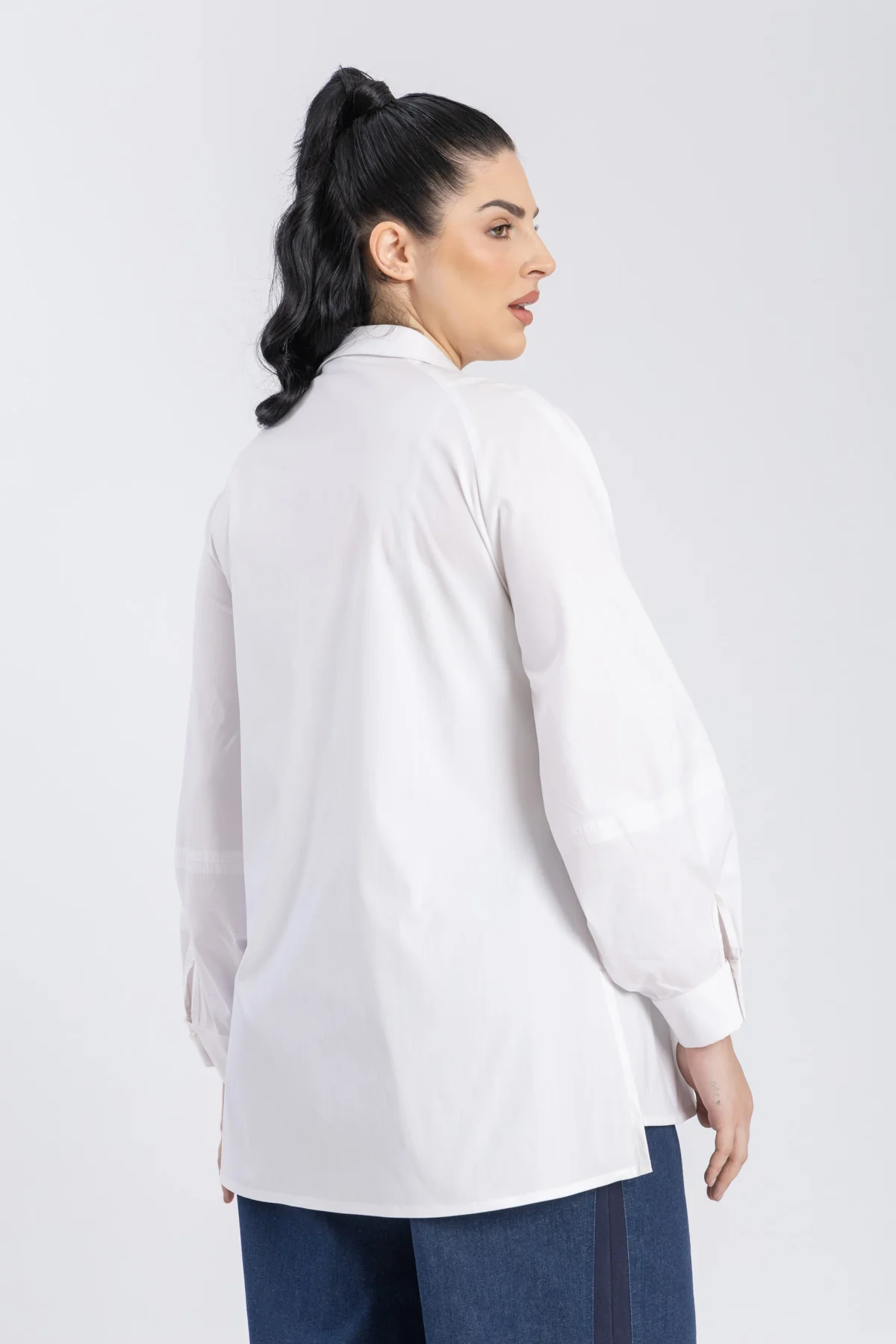 cotton poplin shirt - Image 7