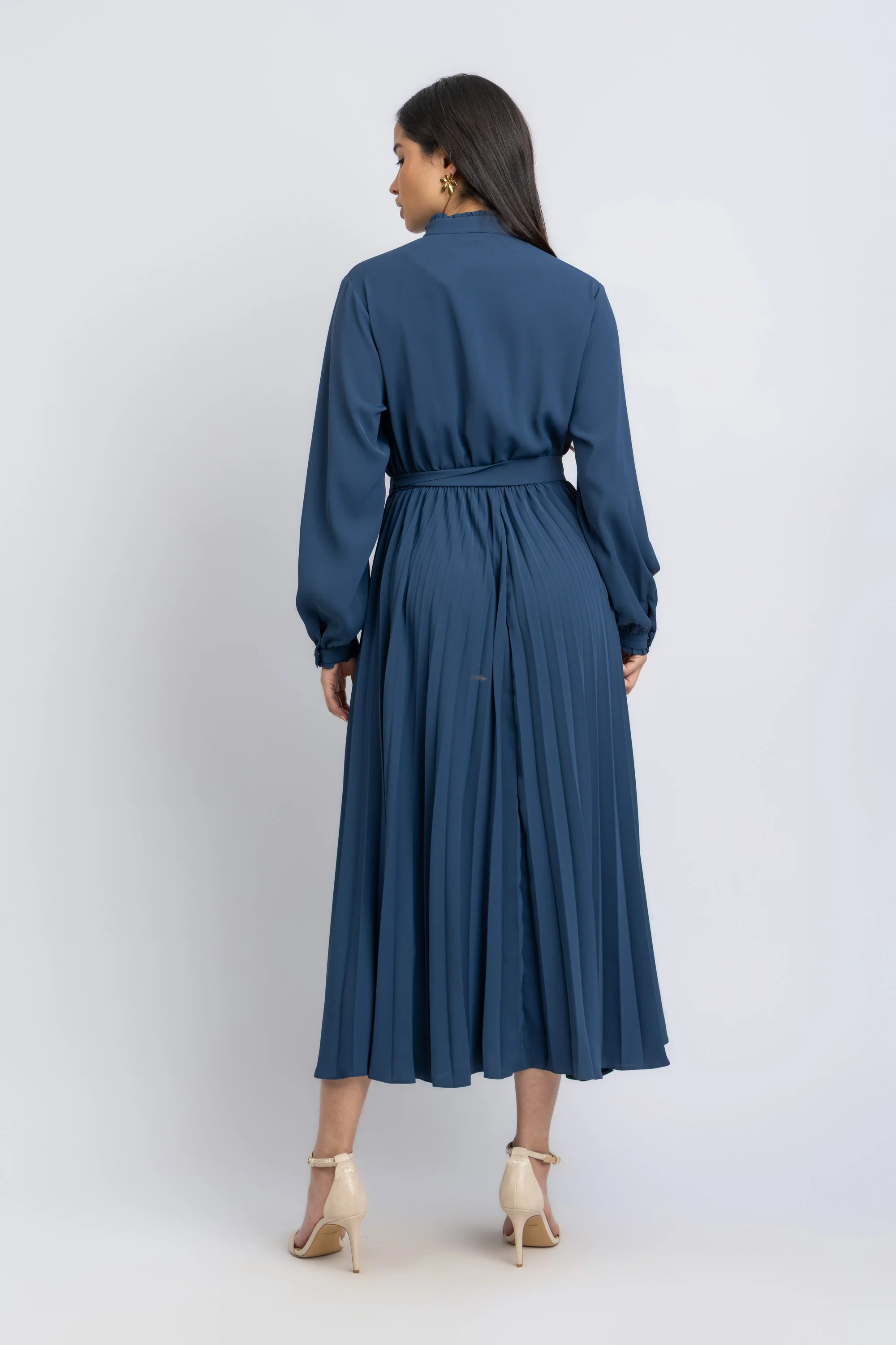 crepe dress - Image 4