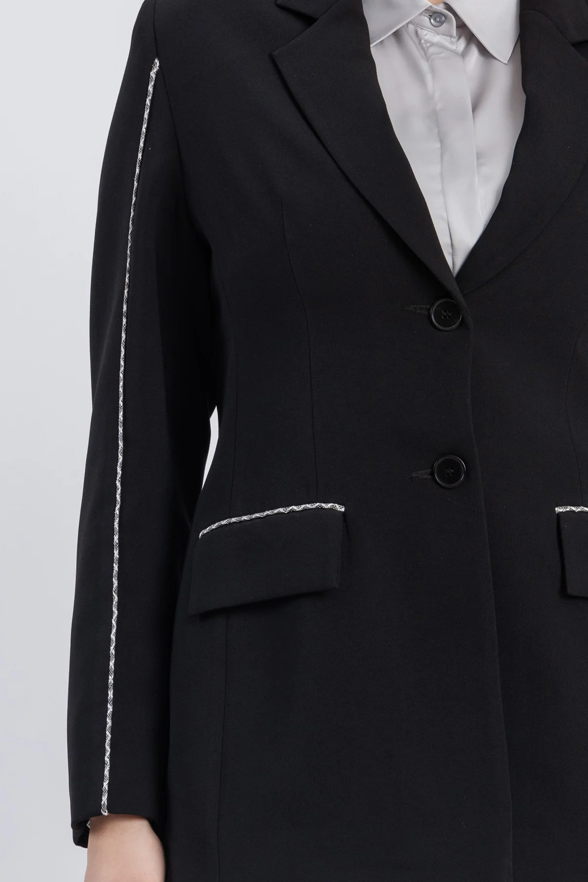 crepe jacket - Image 4