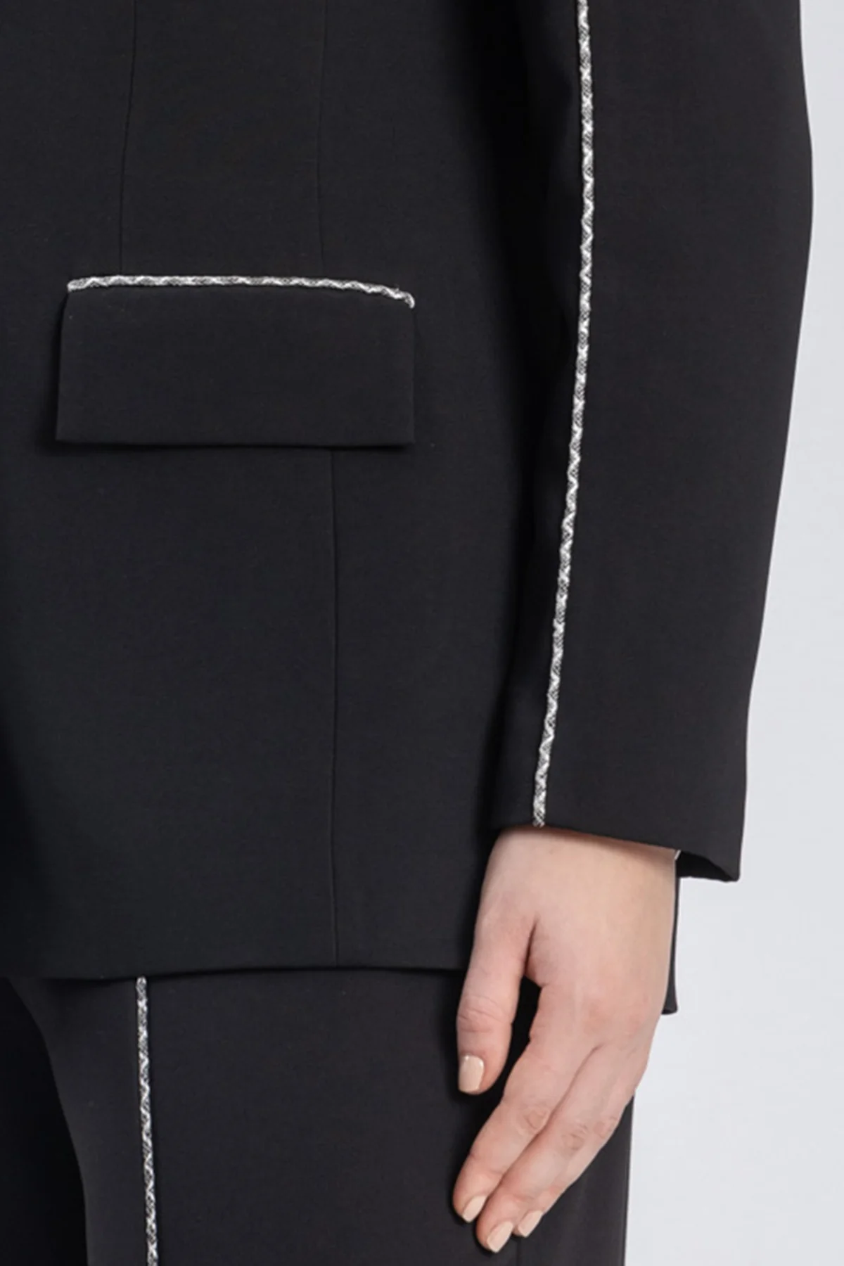 crepe jacket - Image 5
