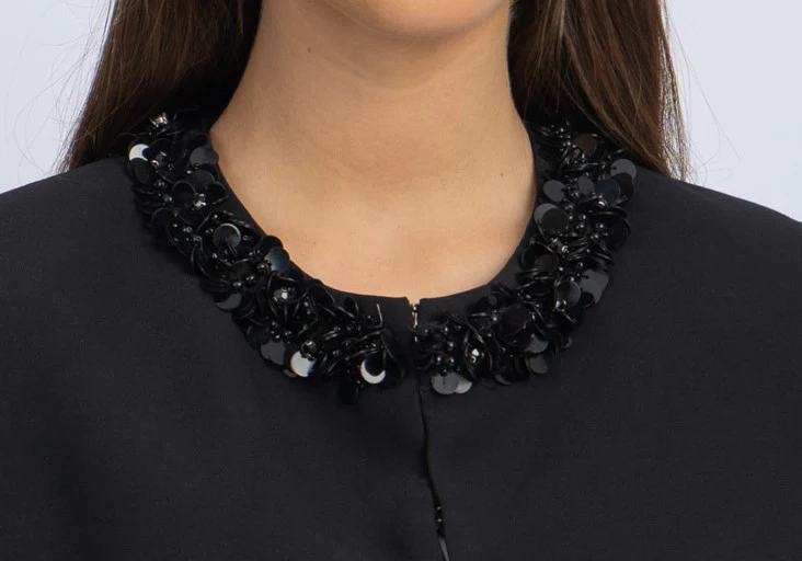 crepe jacket - Image 3