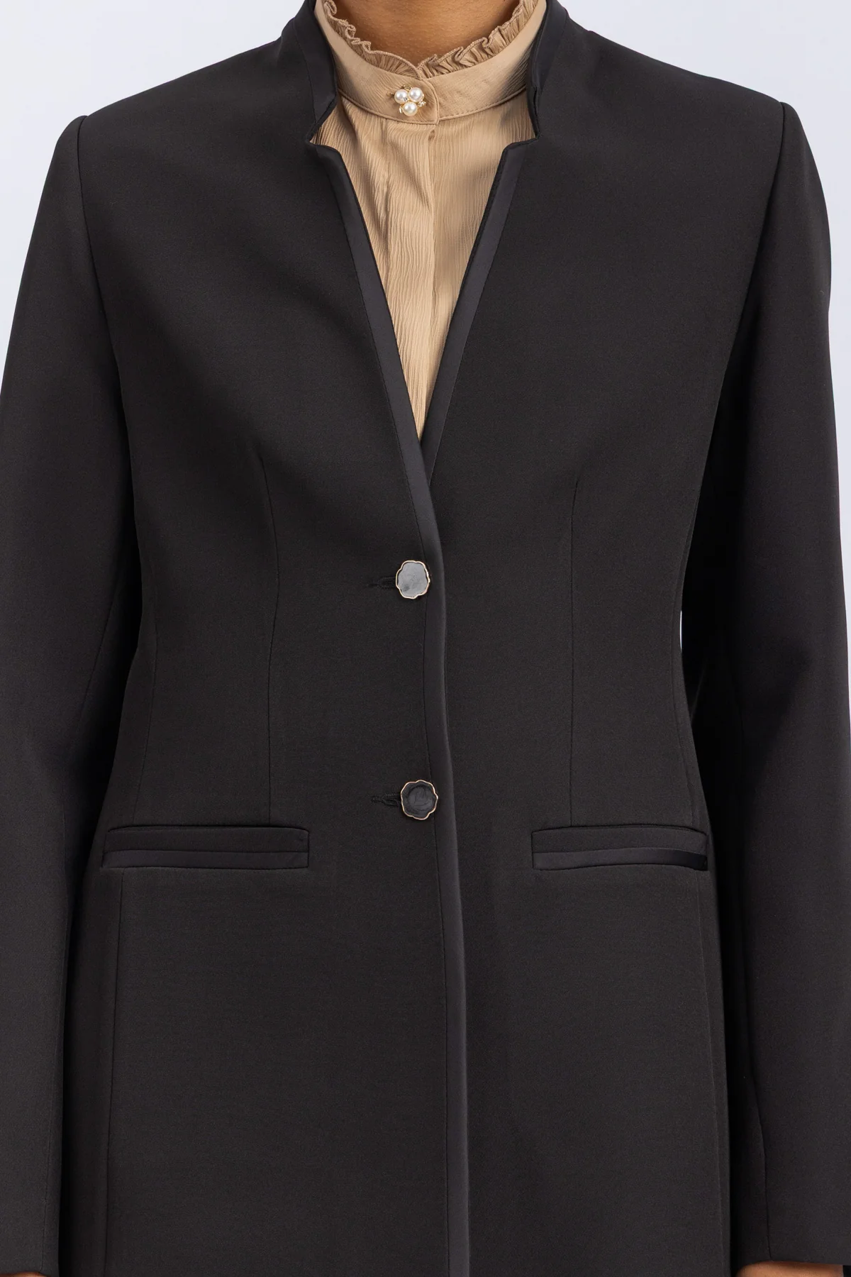 crepe jacket - Image 4