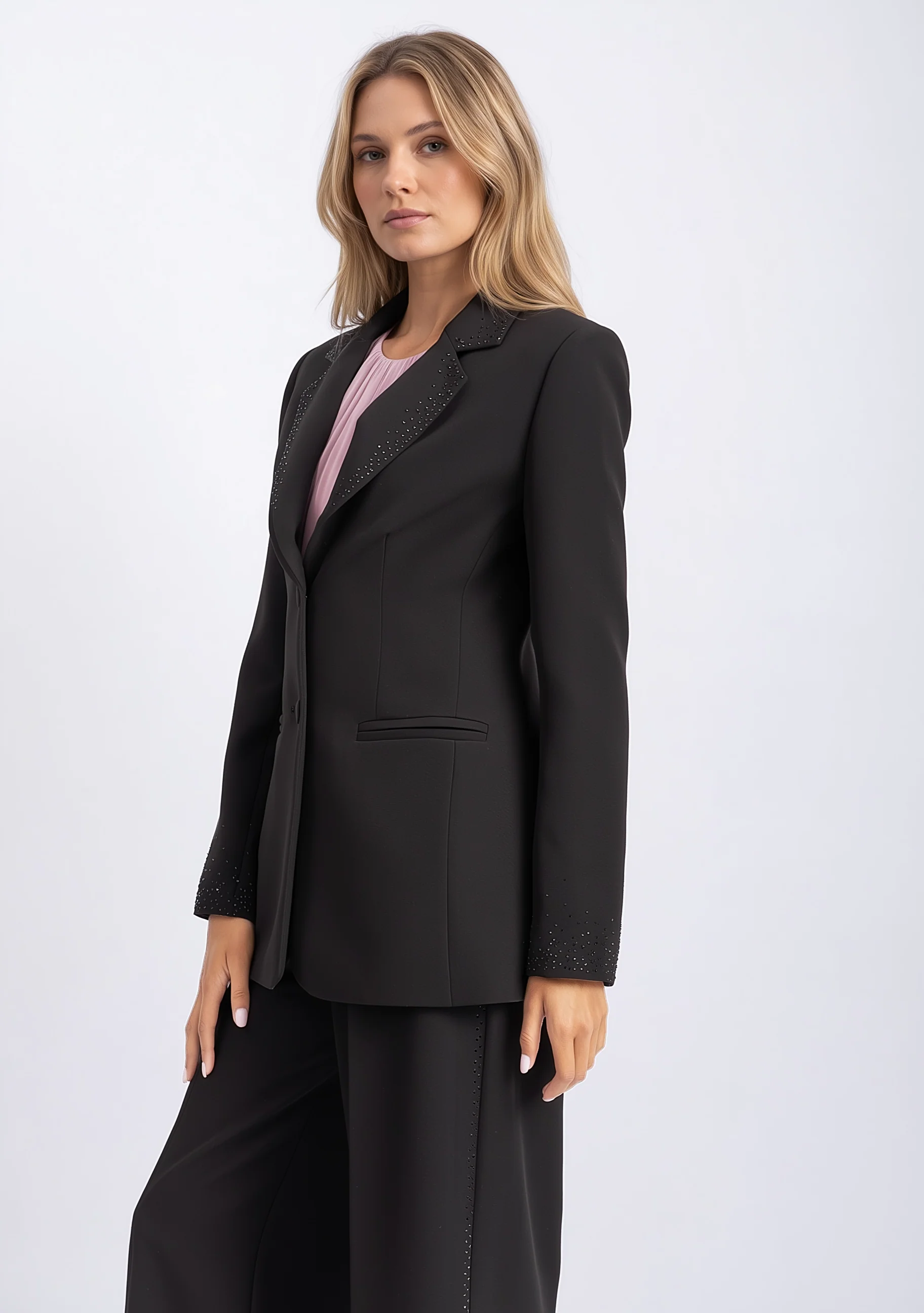 crepe jacket - Image 2