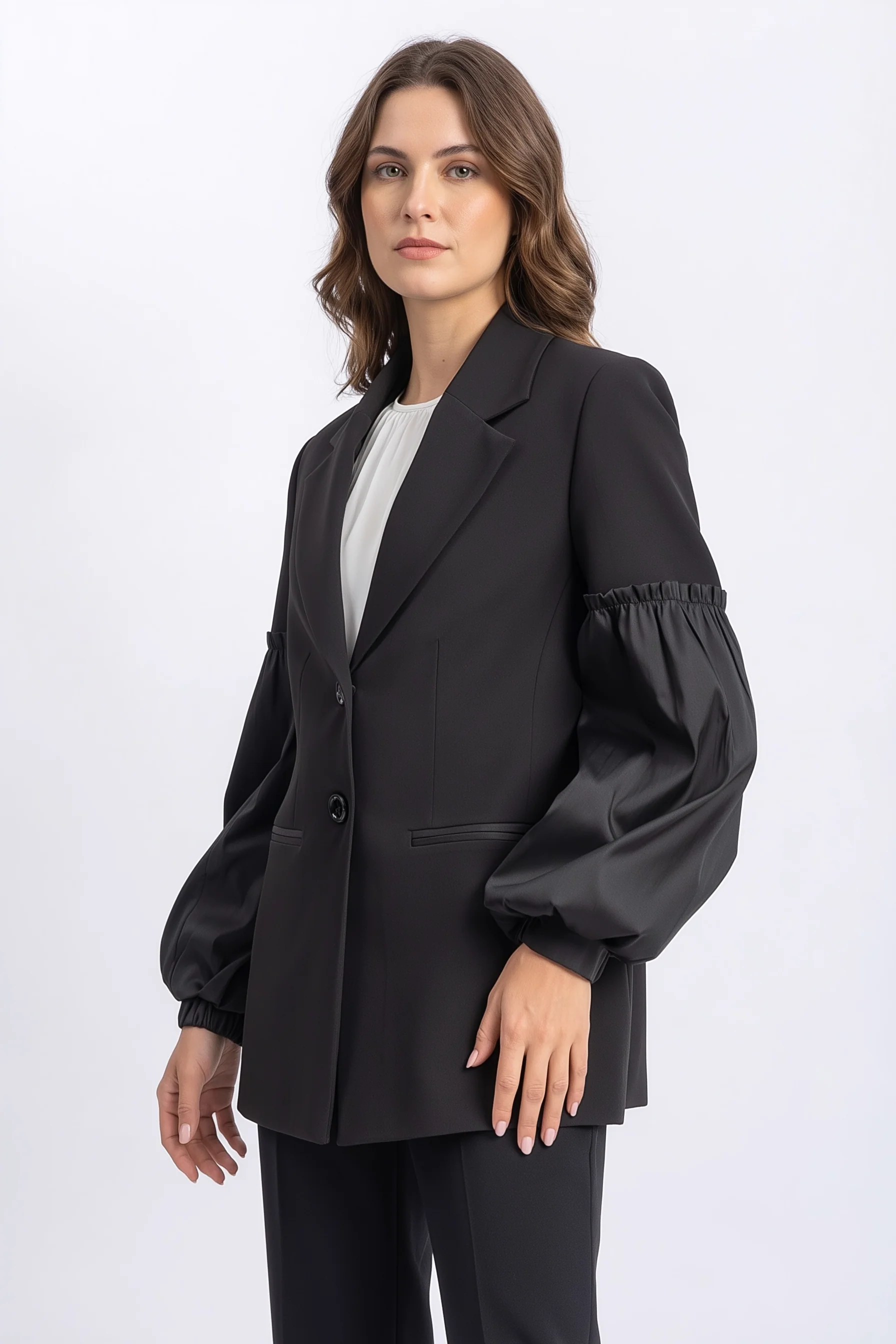 crepe jacket - Image 2