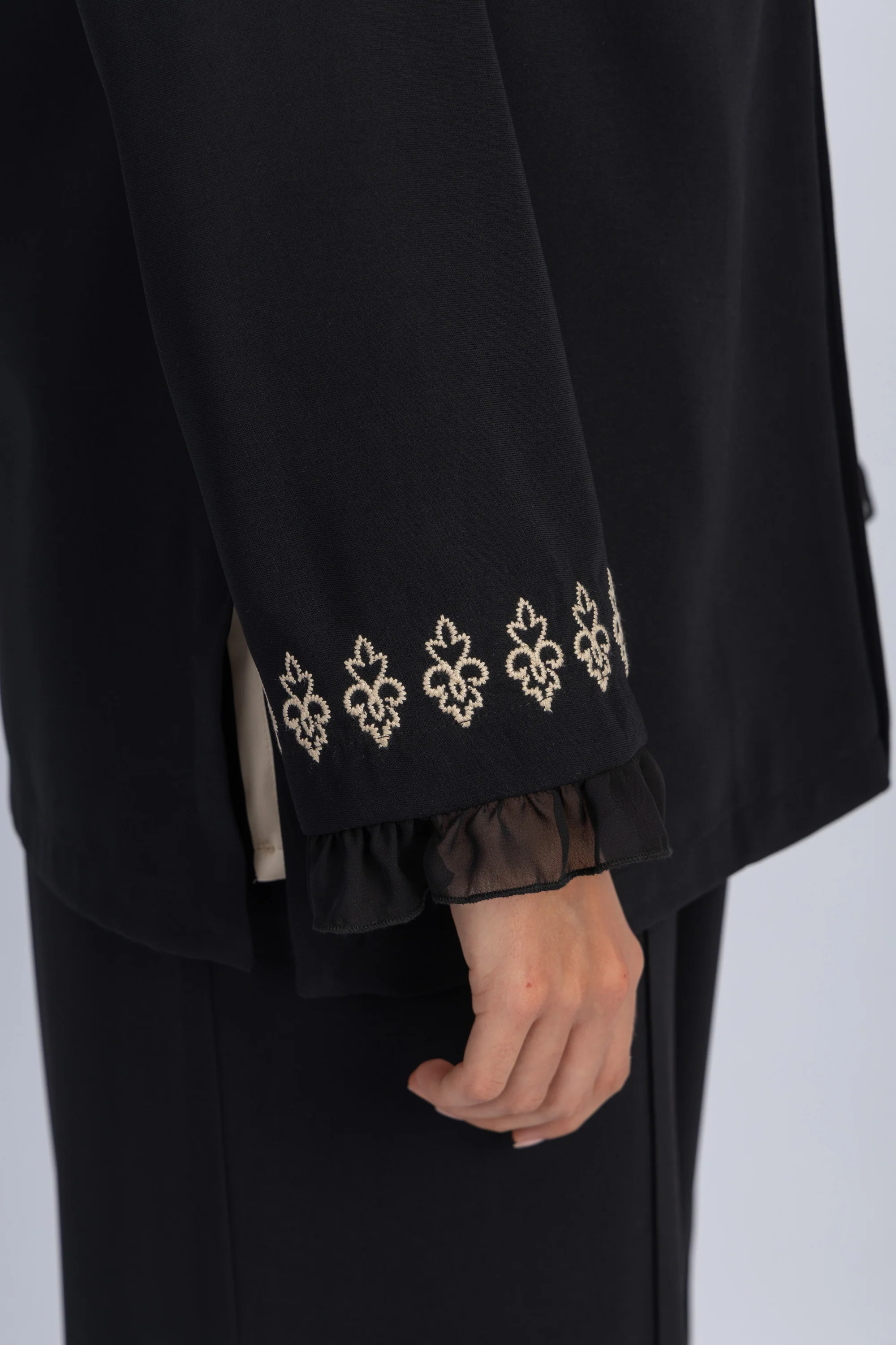 crepe jacket - Image 5