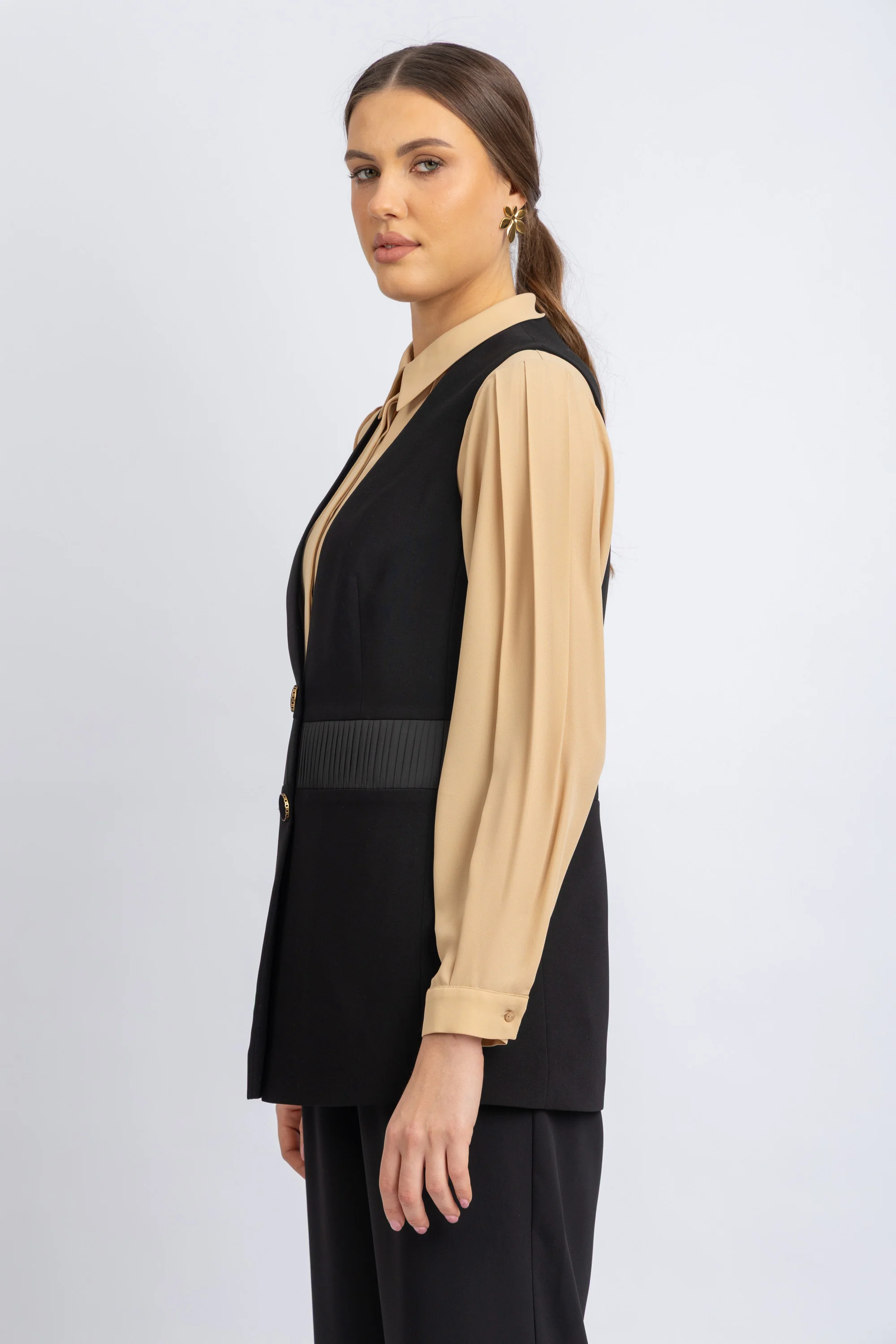 crepe vest - Image 5