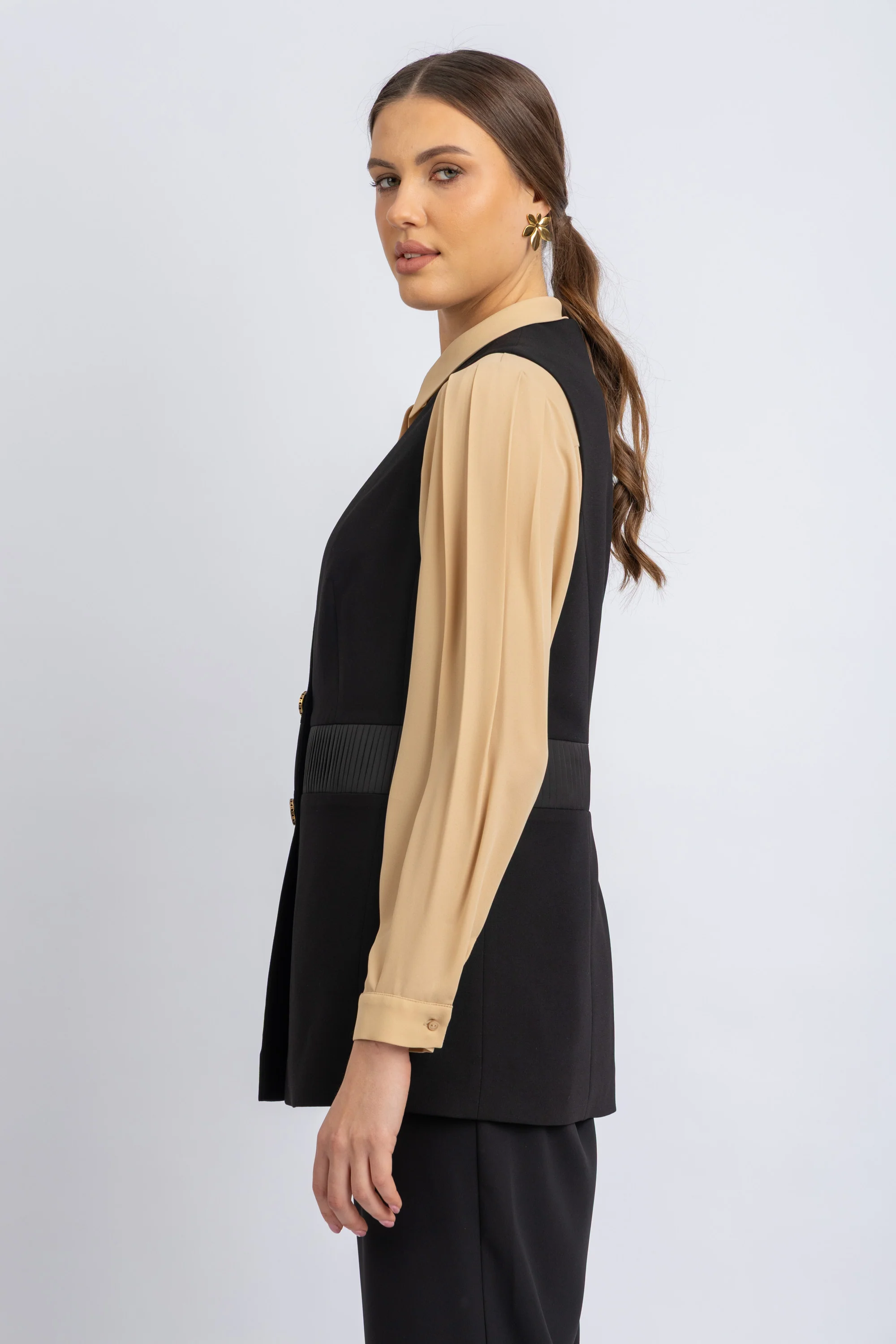 crepe vest - Image 6
