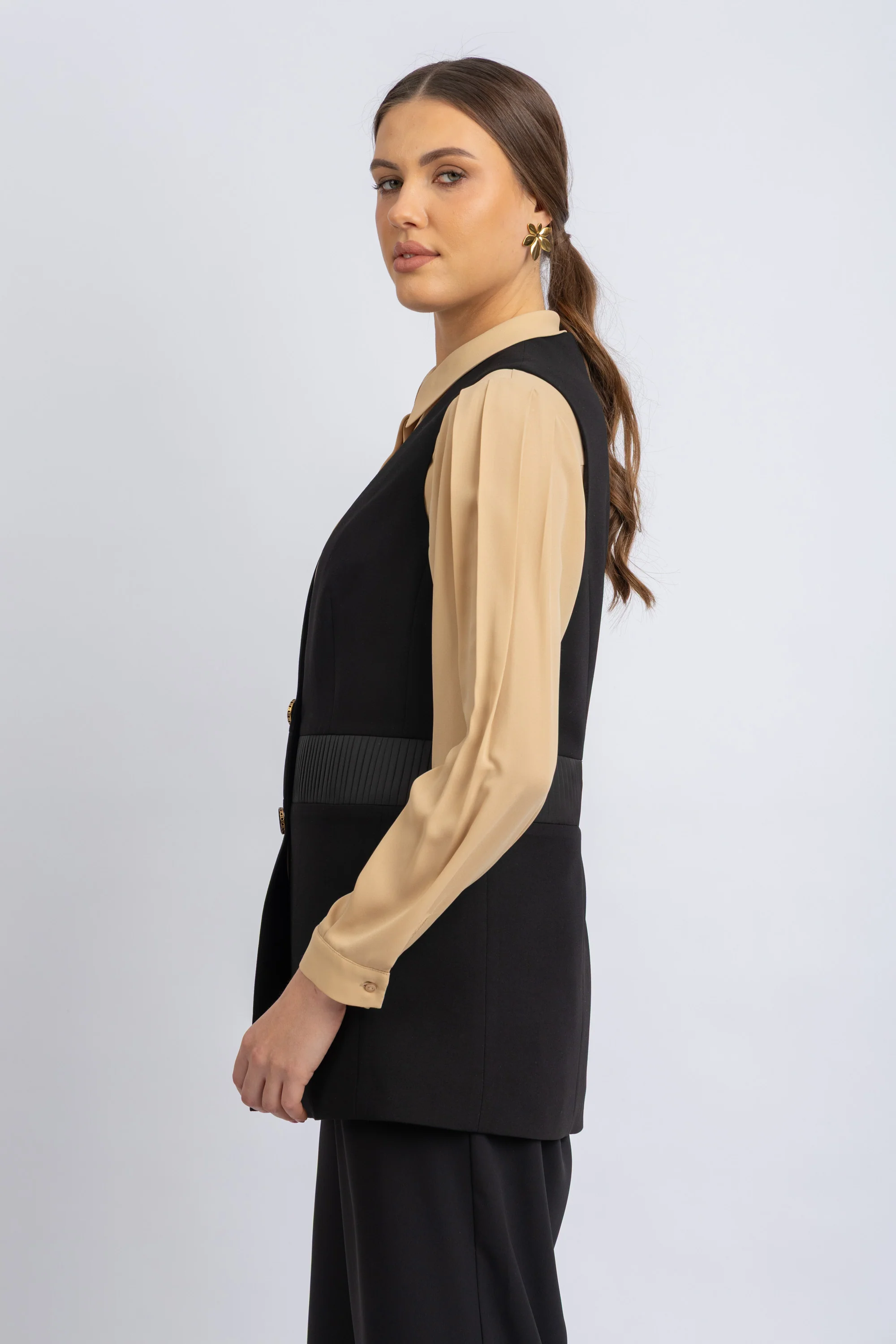 crepe vest - Image 7