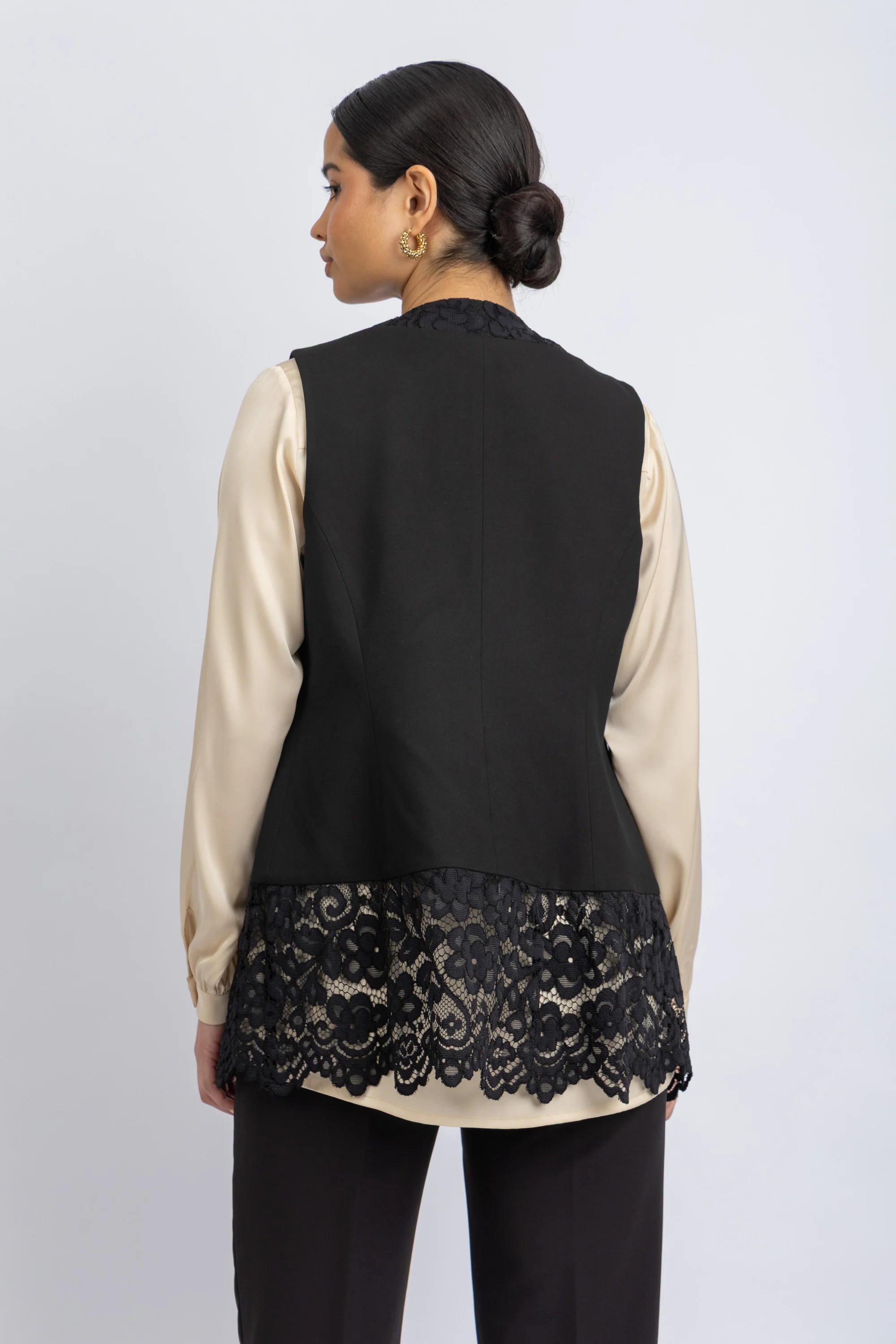 crepe vest - Image 5