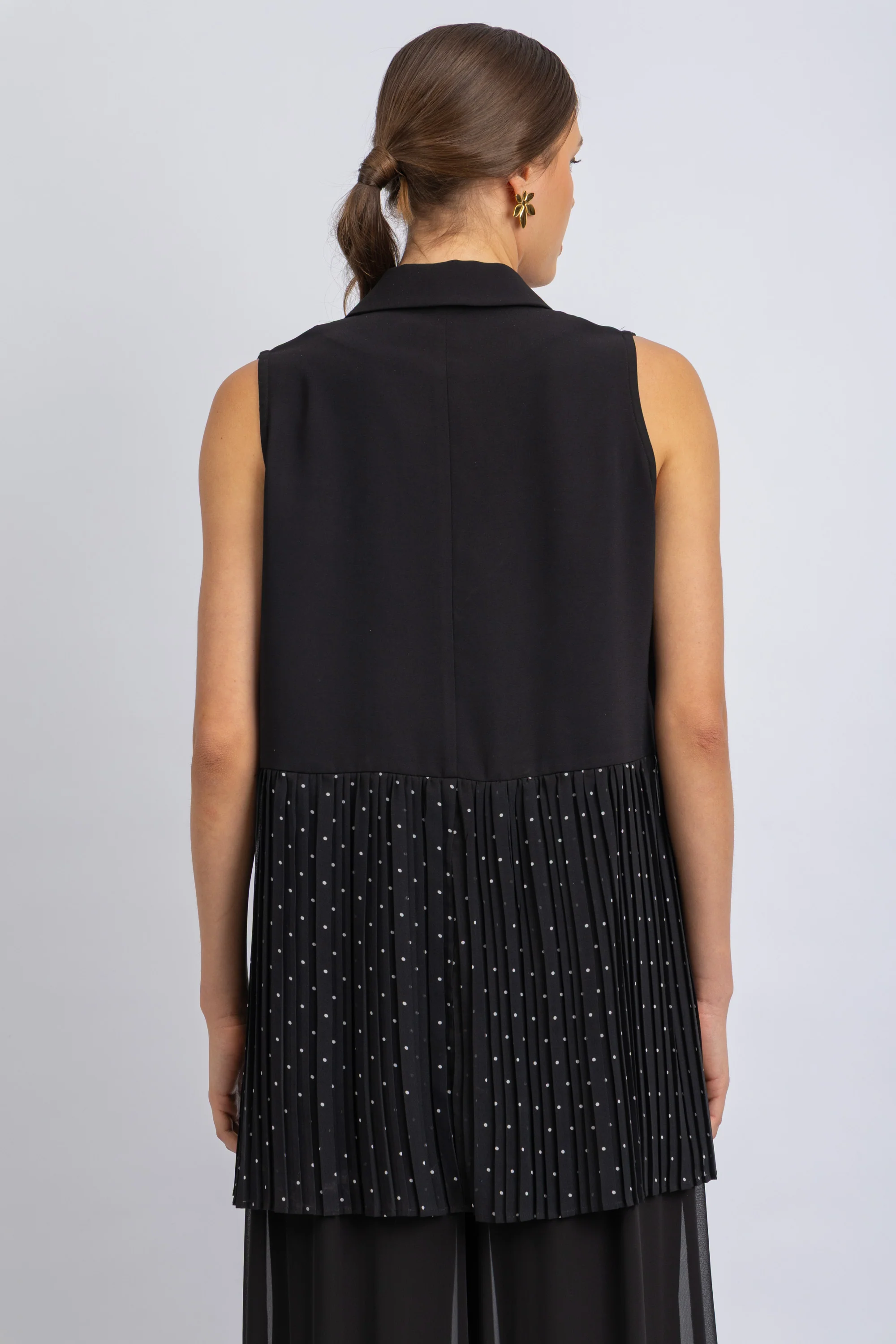 crepe vest - Image 3