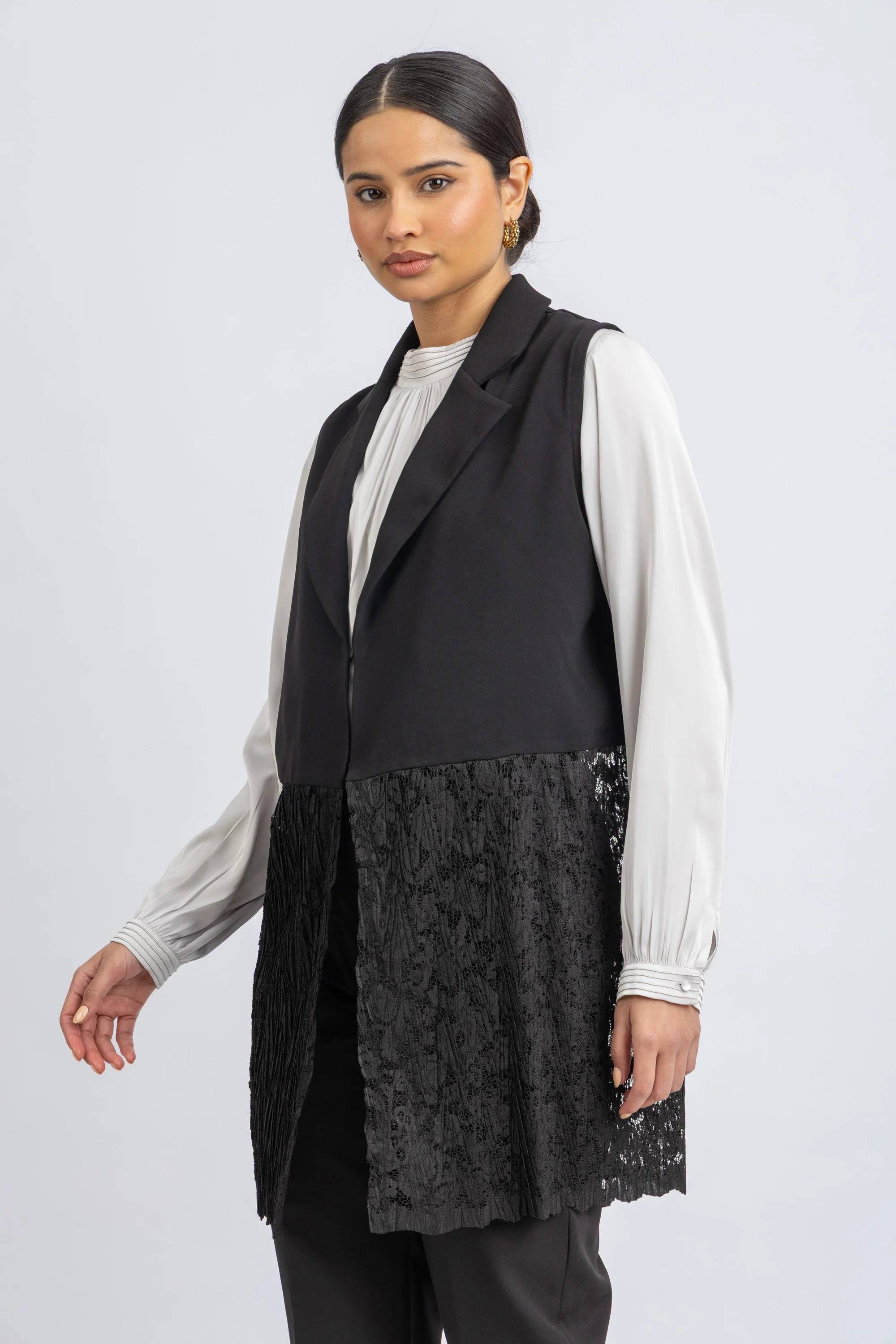 crepe vest - Image 5