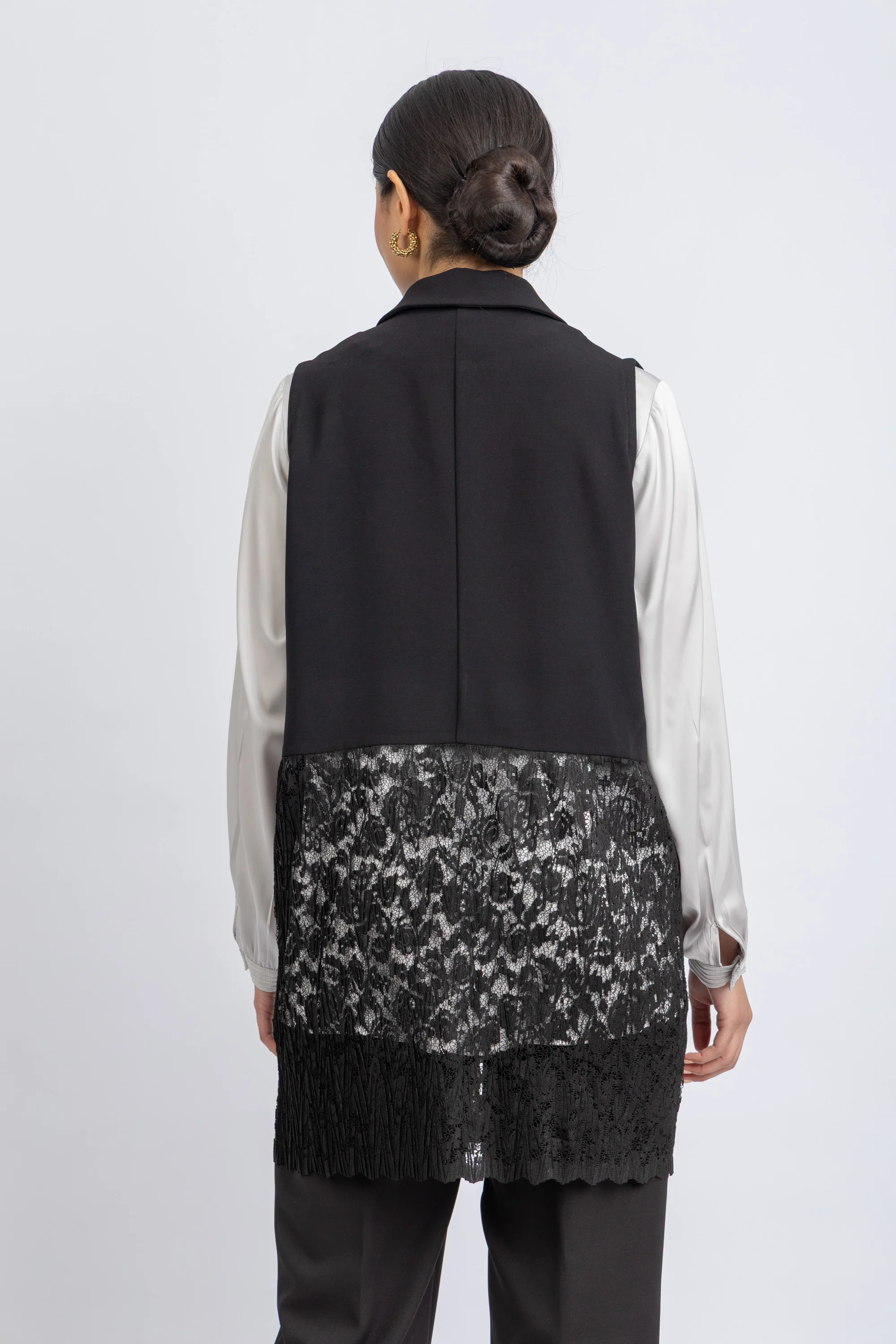 crepe vest - Image 6