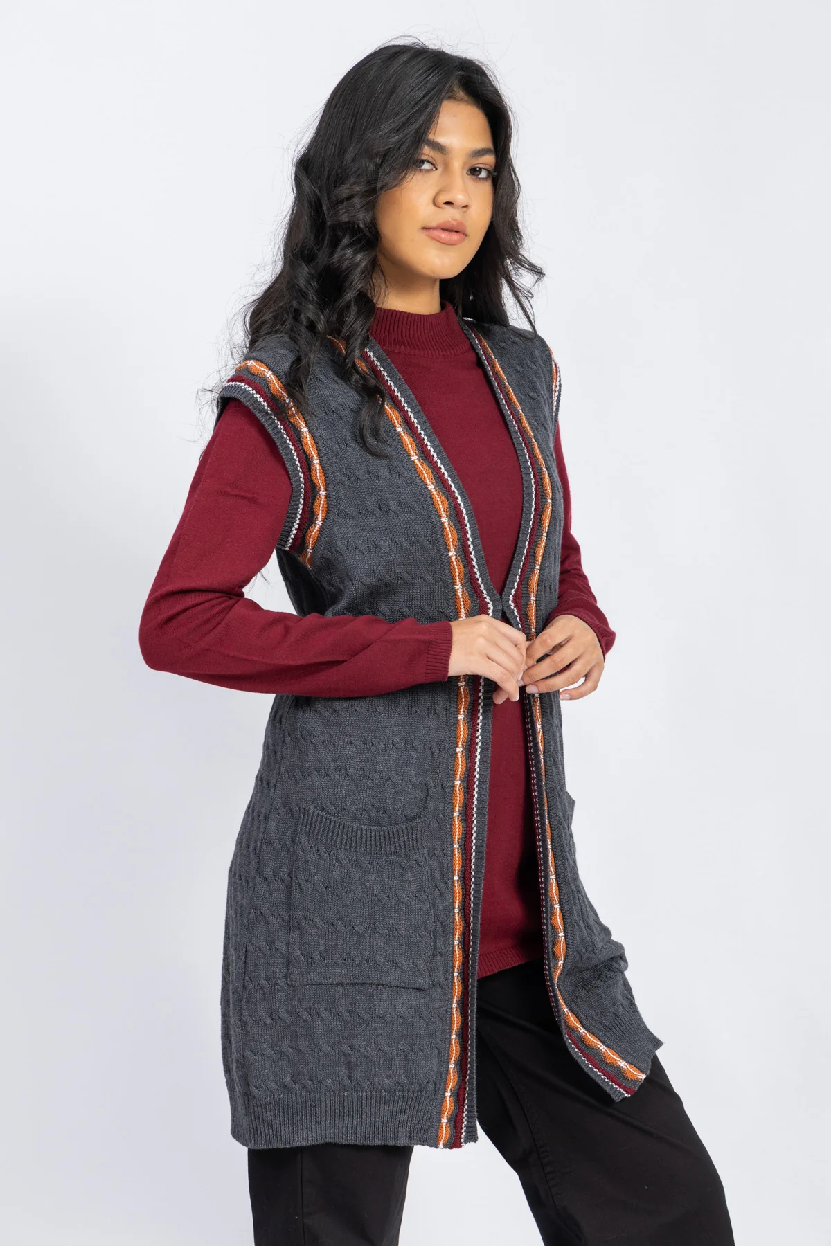 knitwear vest - Image 3