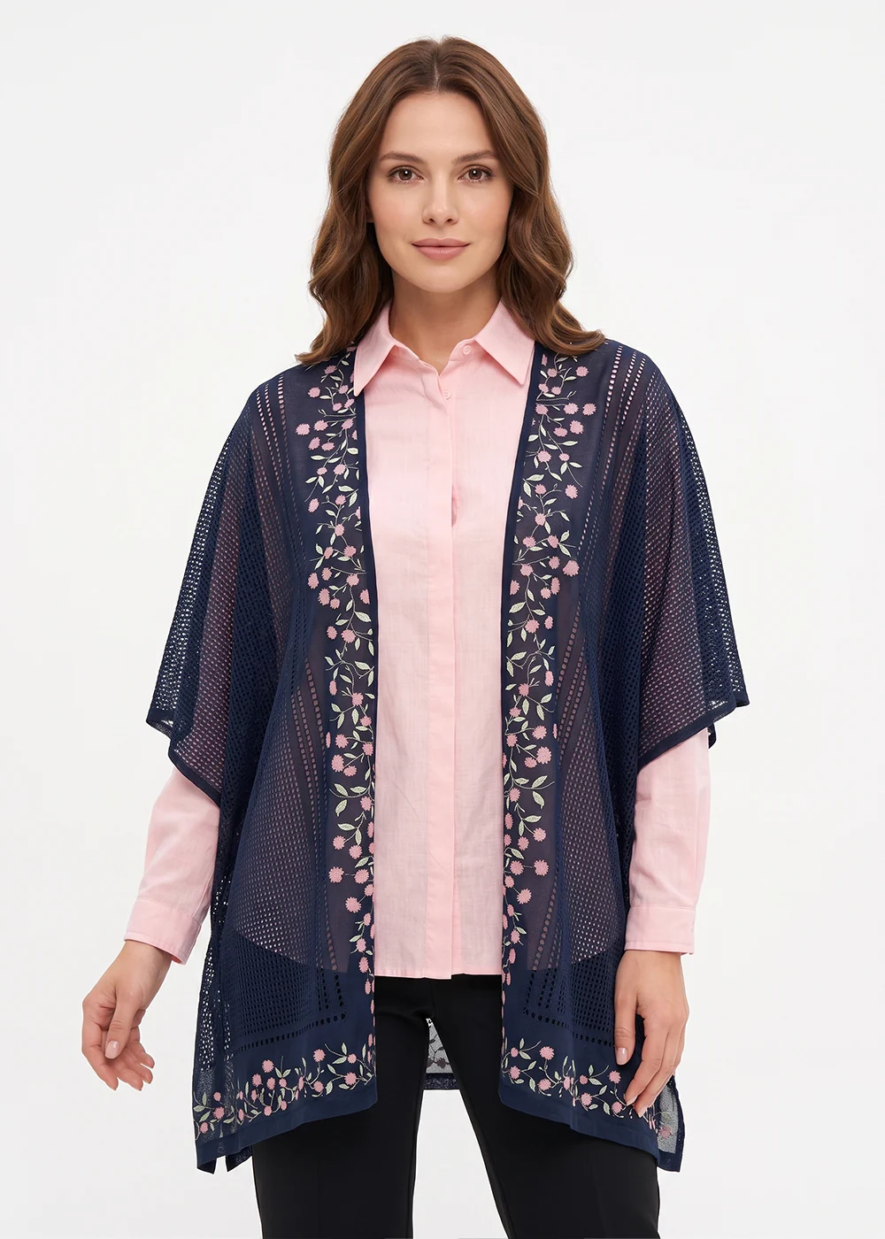 knitwear poncho