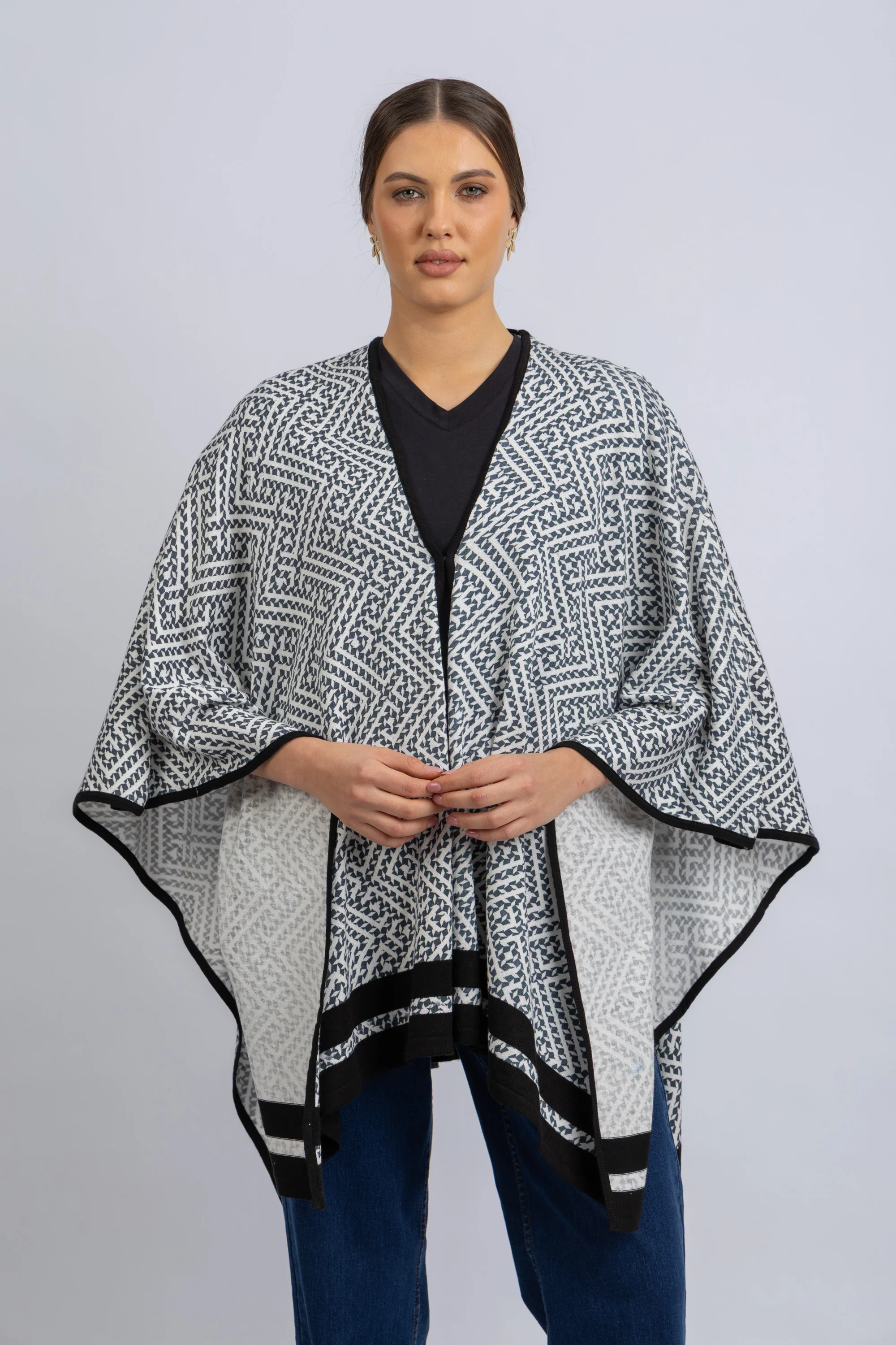 knitwear poncho - Image 2