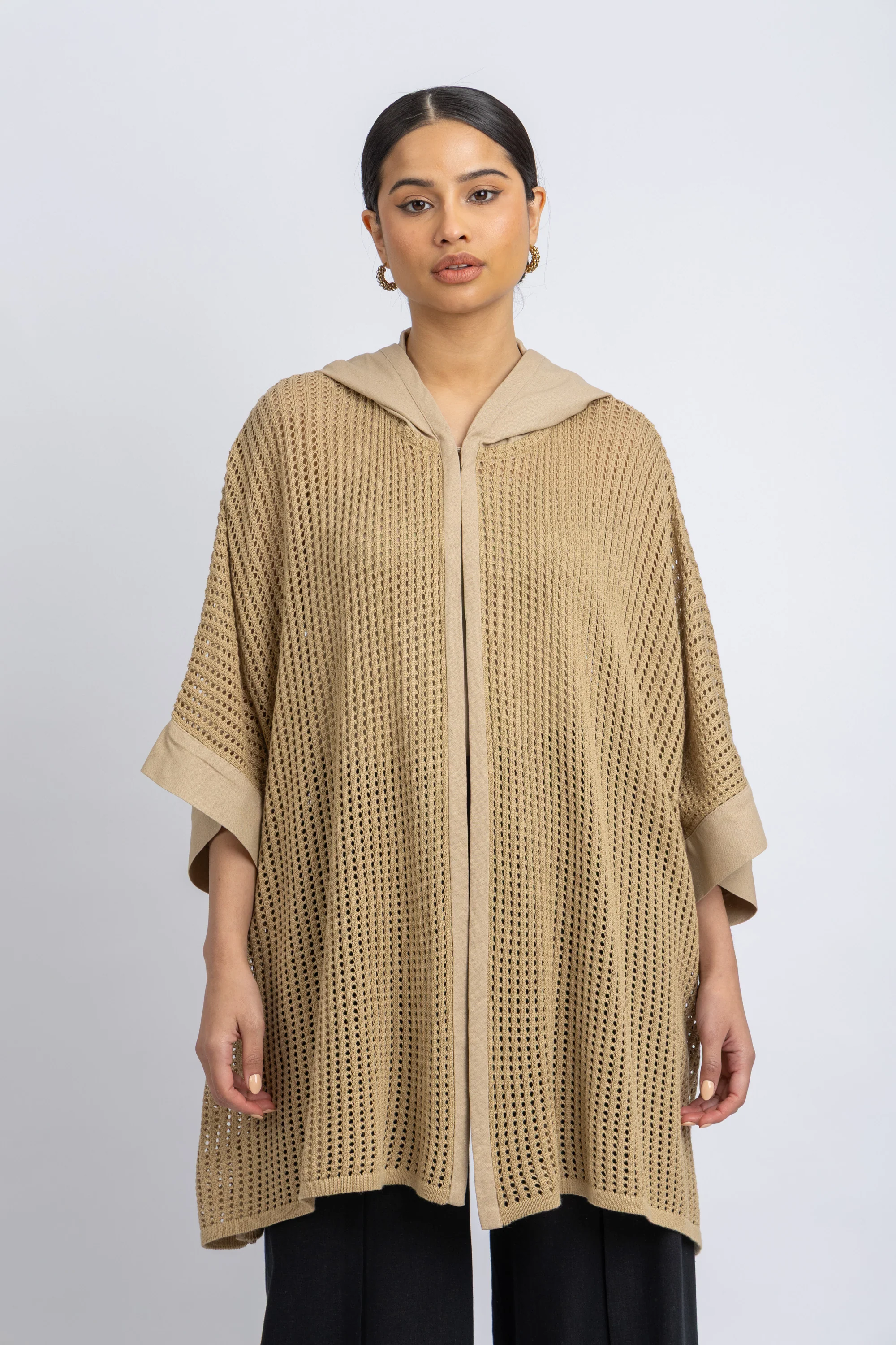 knitwear poncho - Image 2