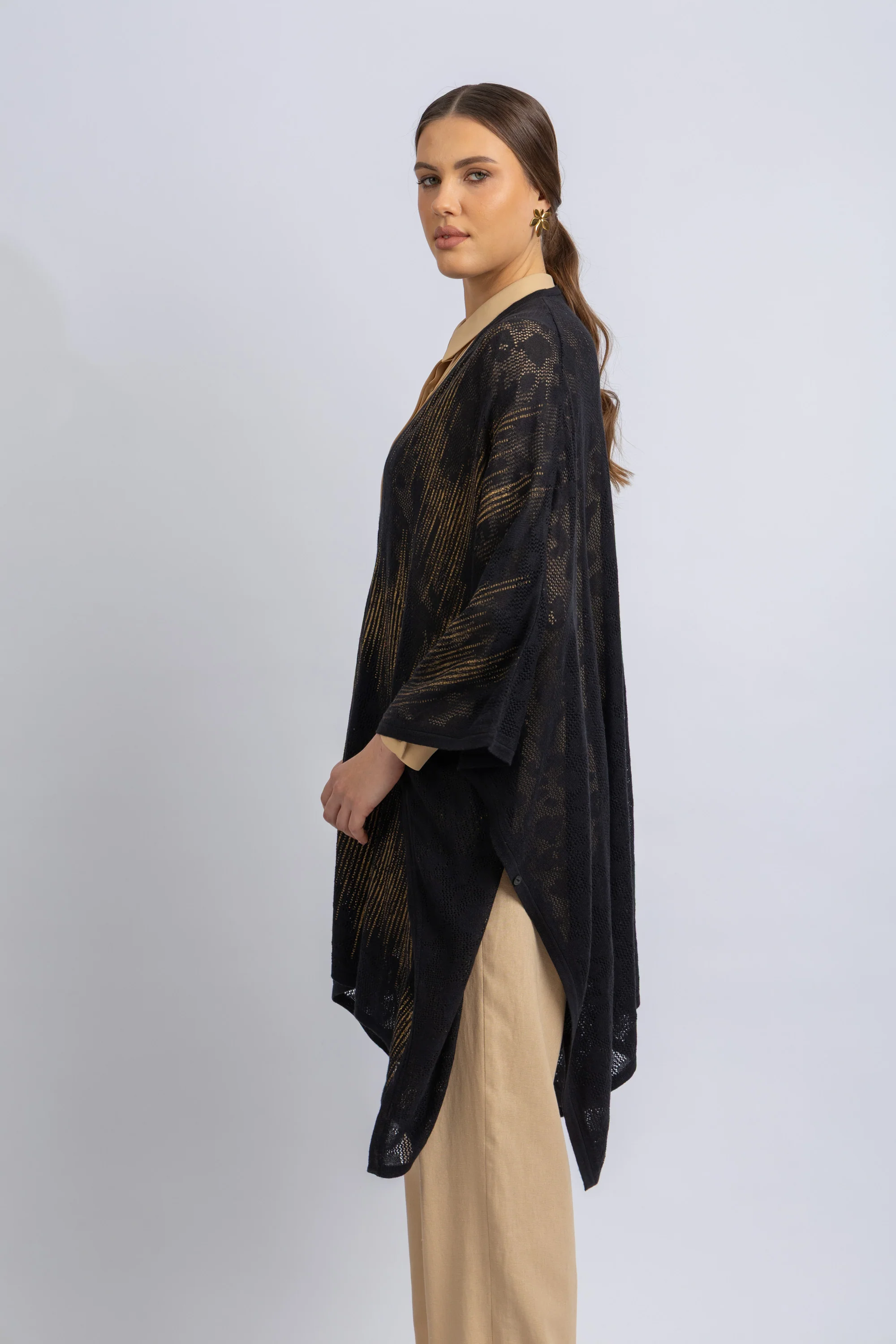 knitwear poncho - Image 5