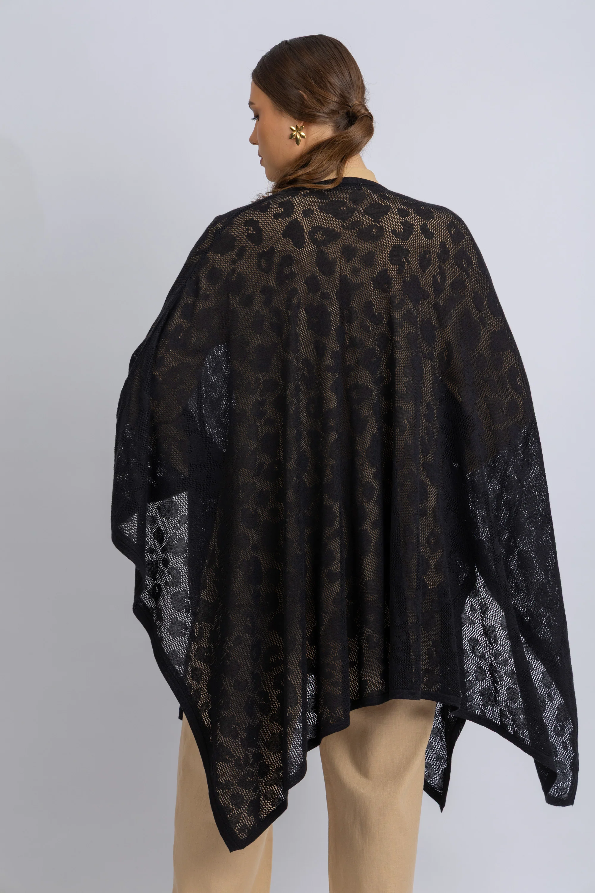 knitwear poncho - Image 6