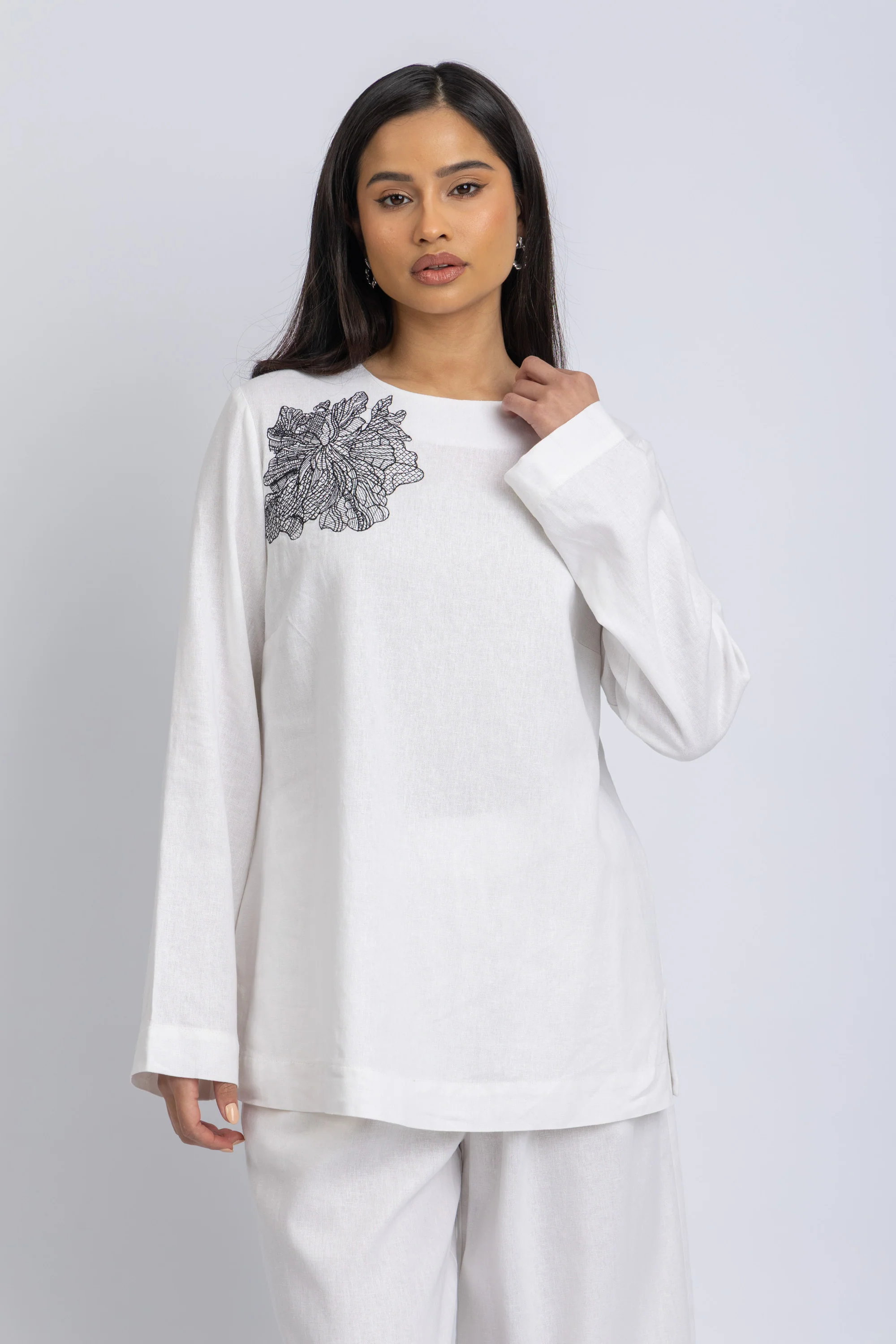 linen blouse - Image 2