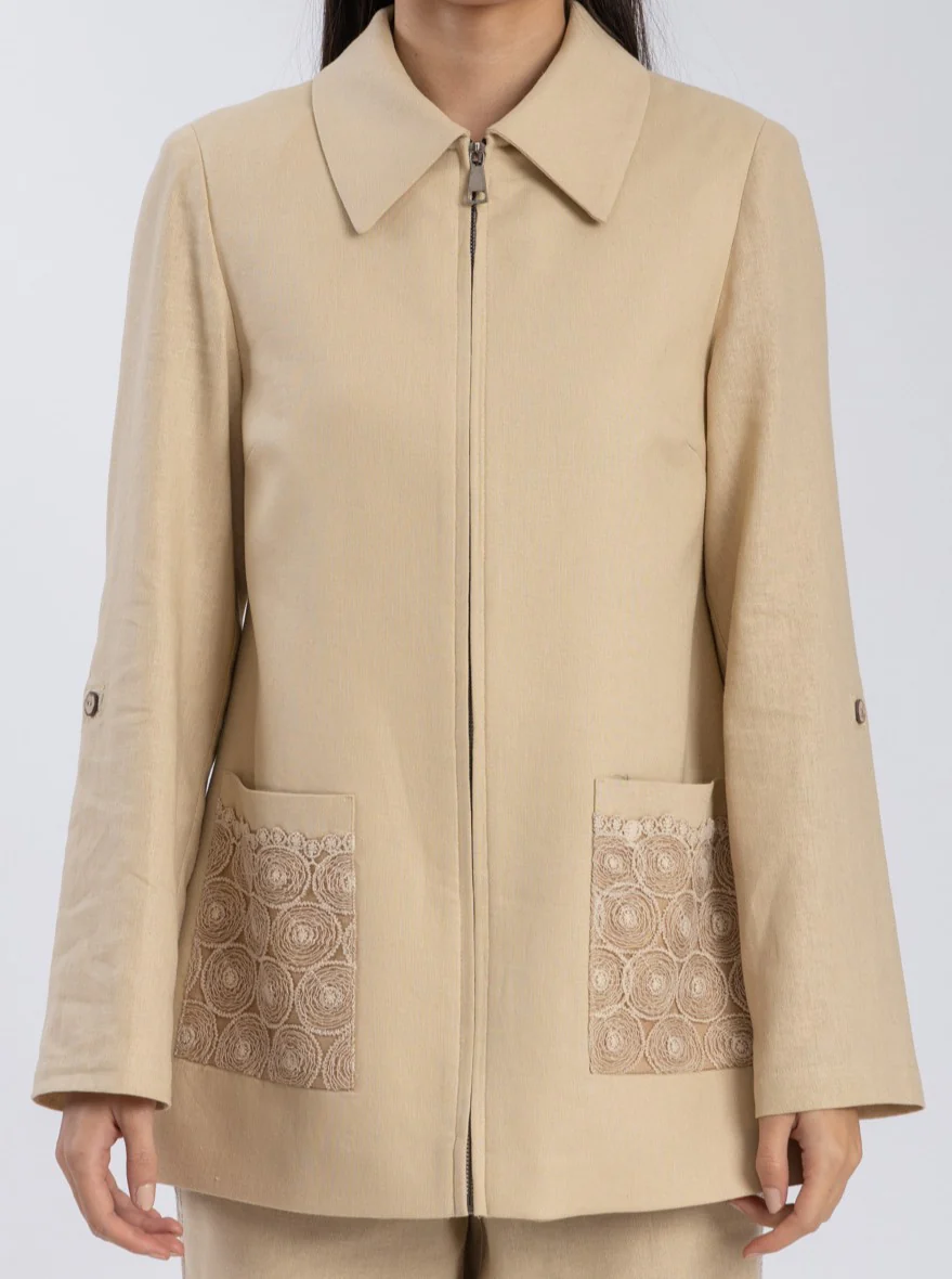 linen jacket - Image 4