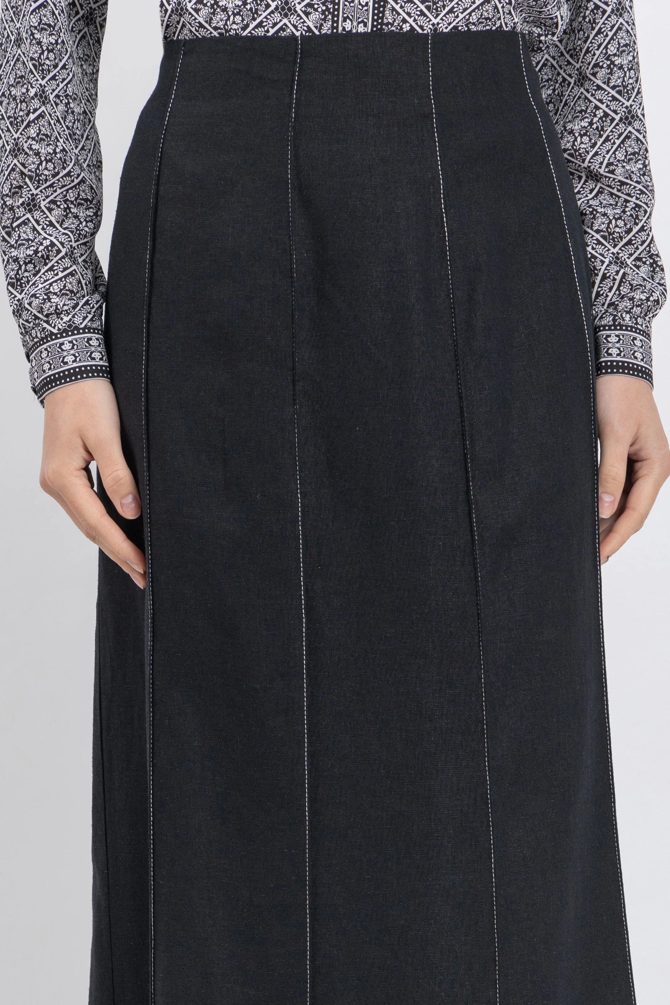 linen skirt - Image 5