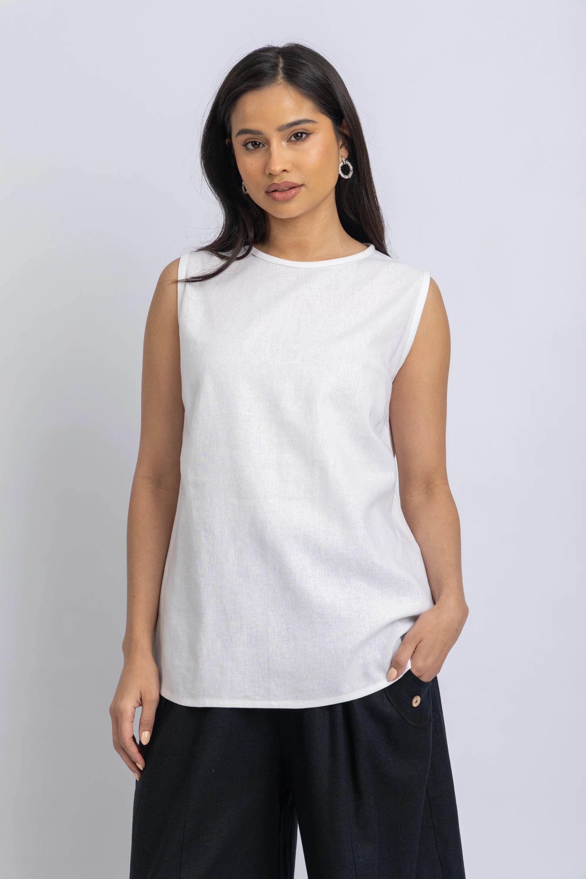 linen top - Image 3