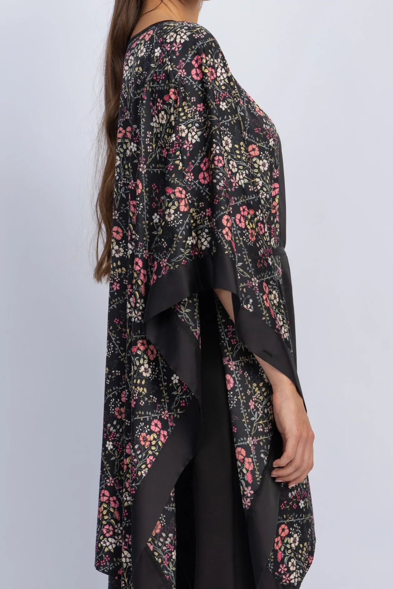 satin poncho - Image 2
