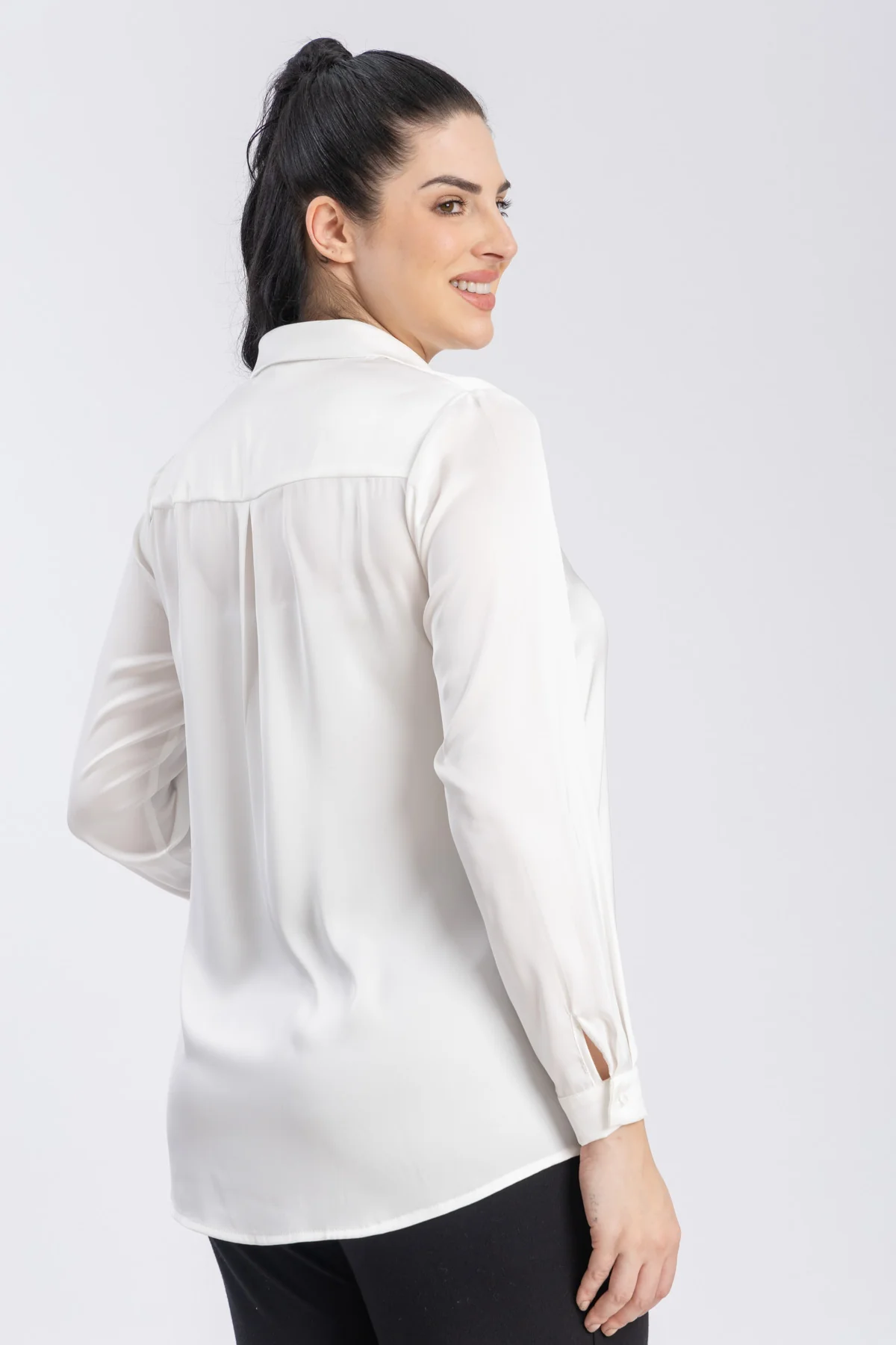 satin shirt - Image 4