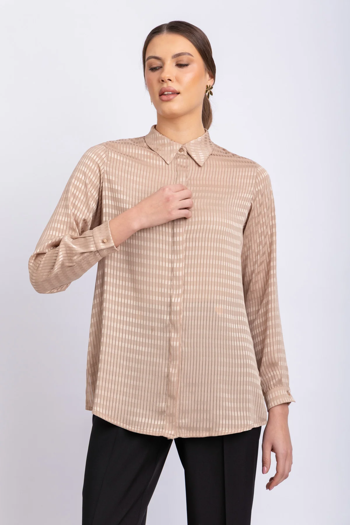 satin shirt - Image 2