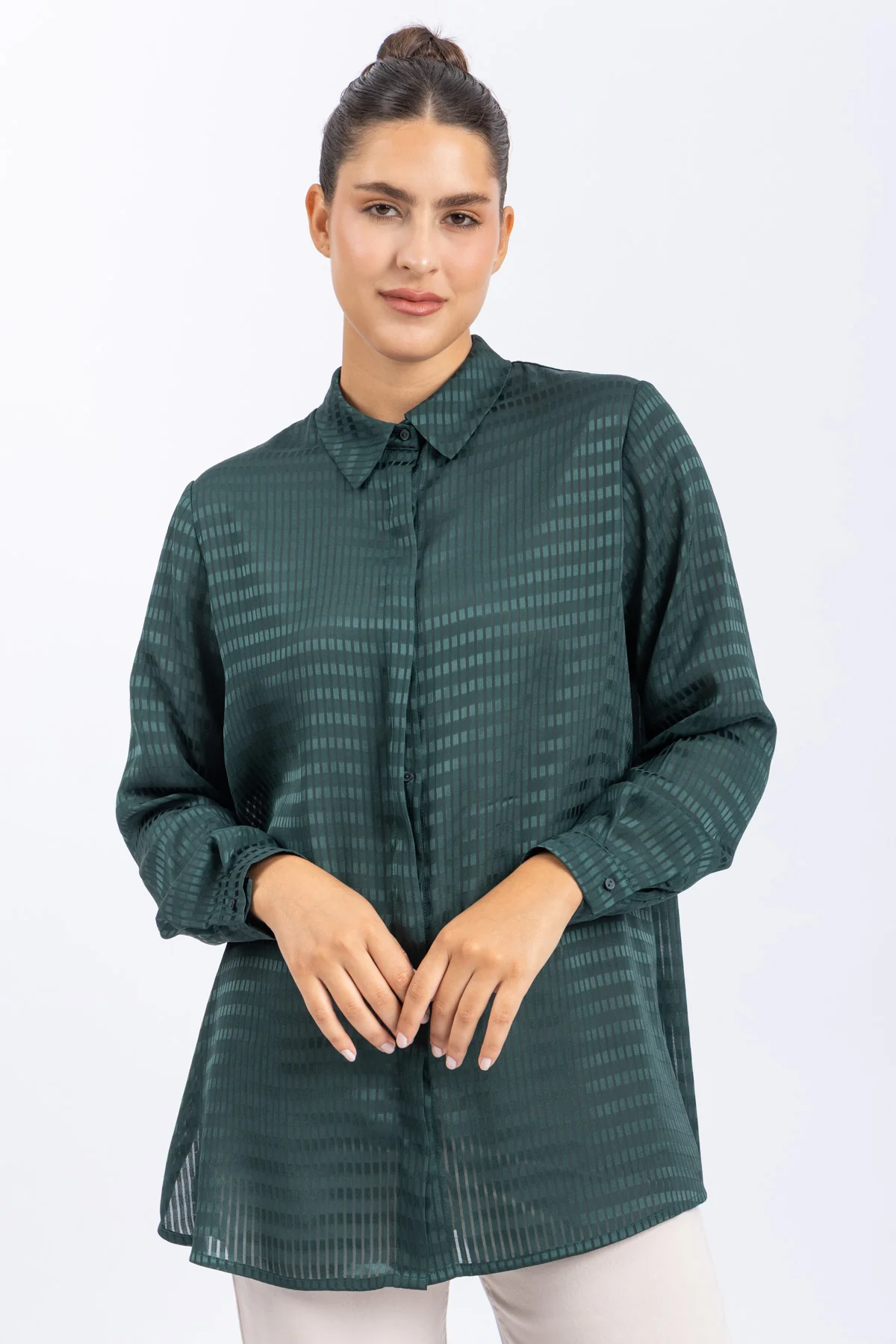 satin shirt - Image 2
