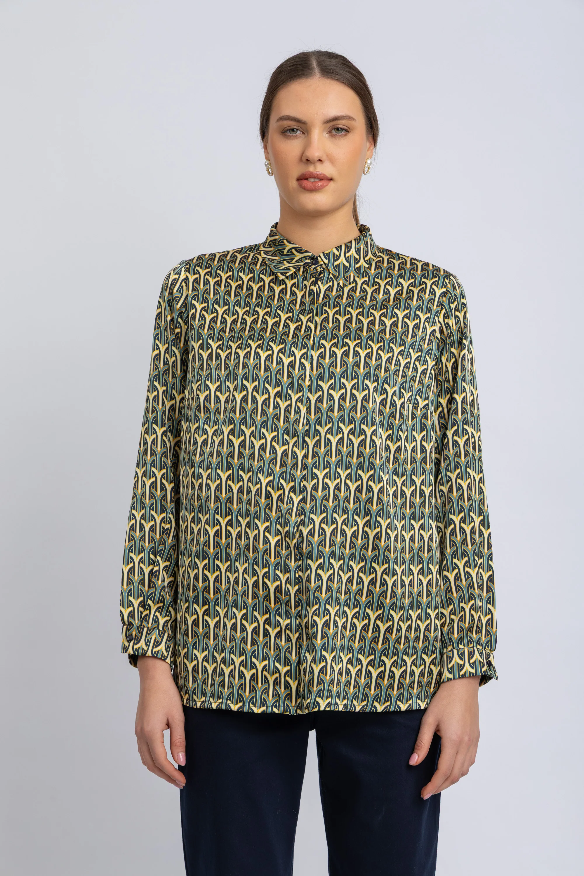 satin shirt