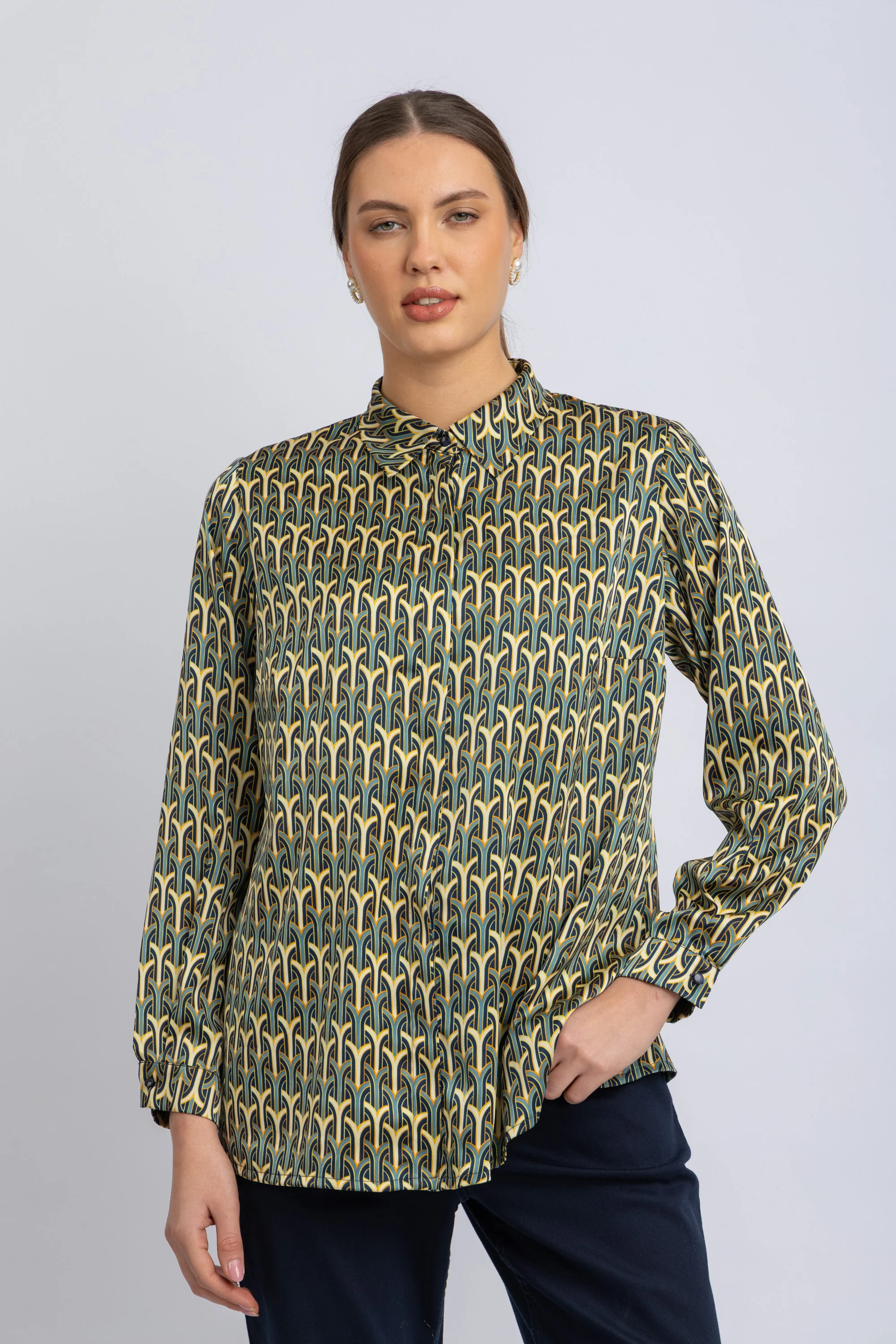 satin shirt - Image 2