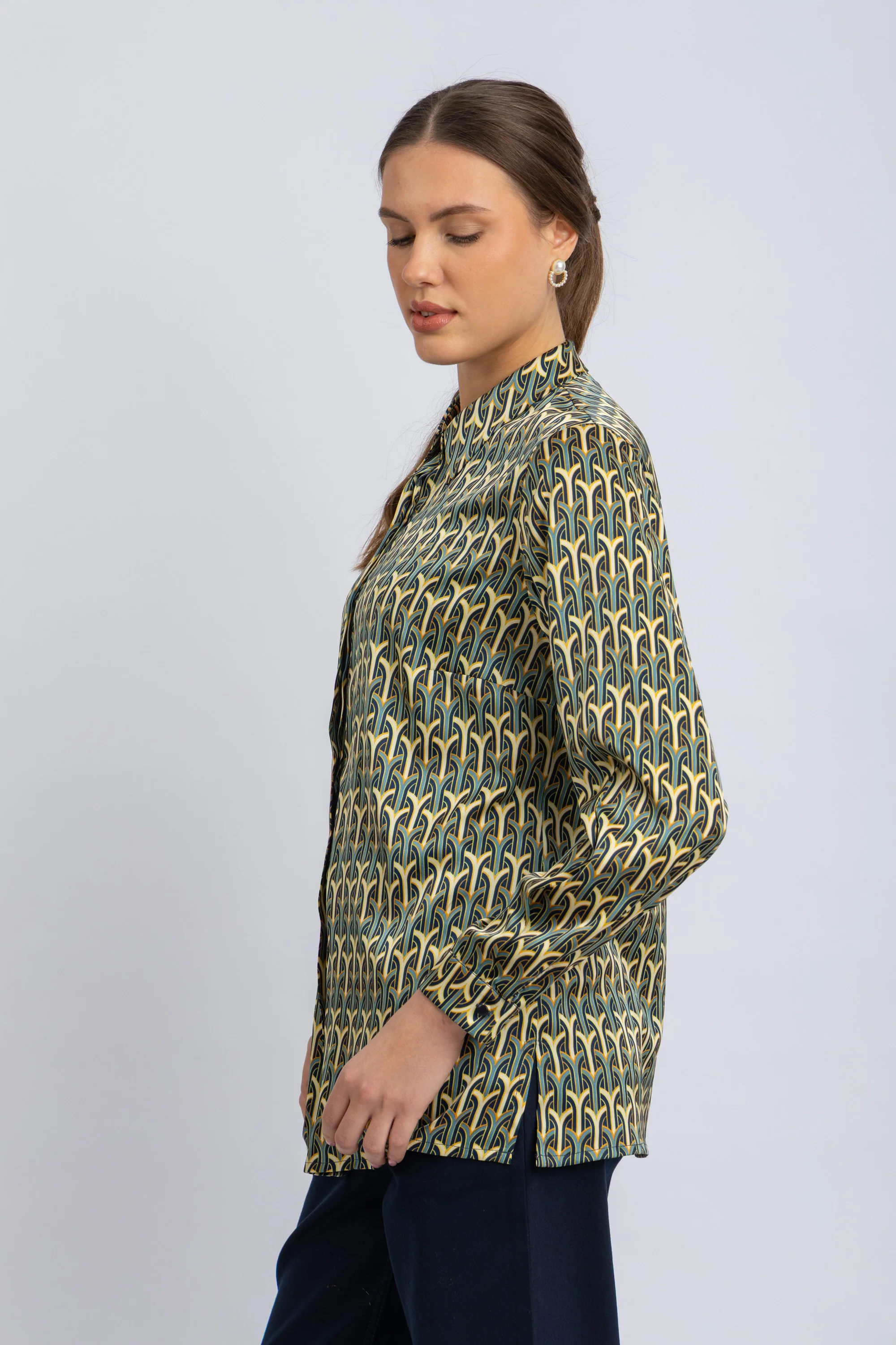 satin shirt - Image 3